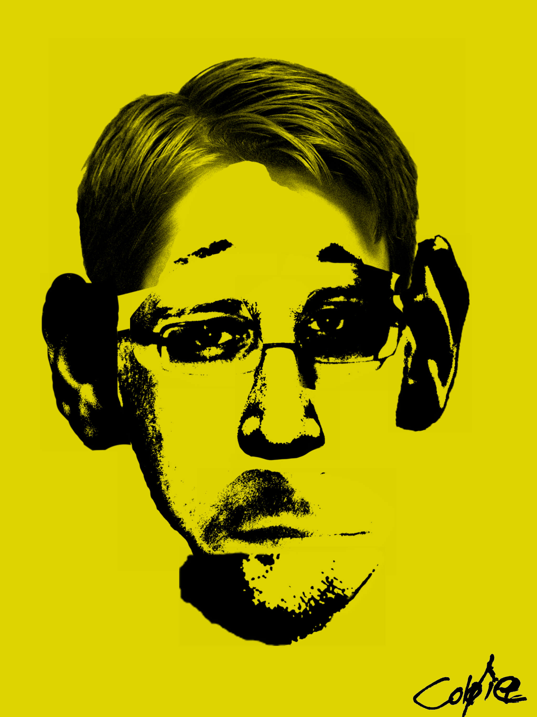 Edward Snowden - Variant 04 - Decentral Eyes