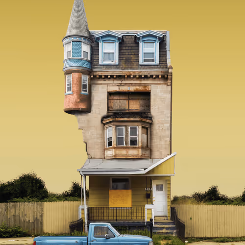 Rowhome #32, #43, #56 and #62 Collage