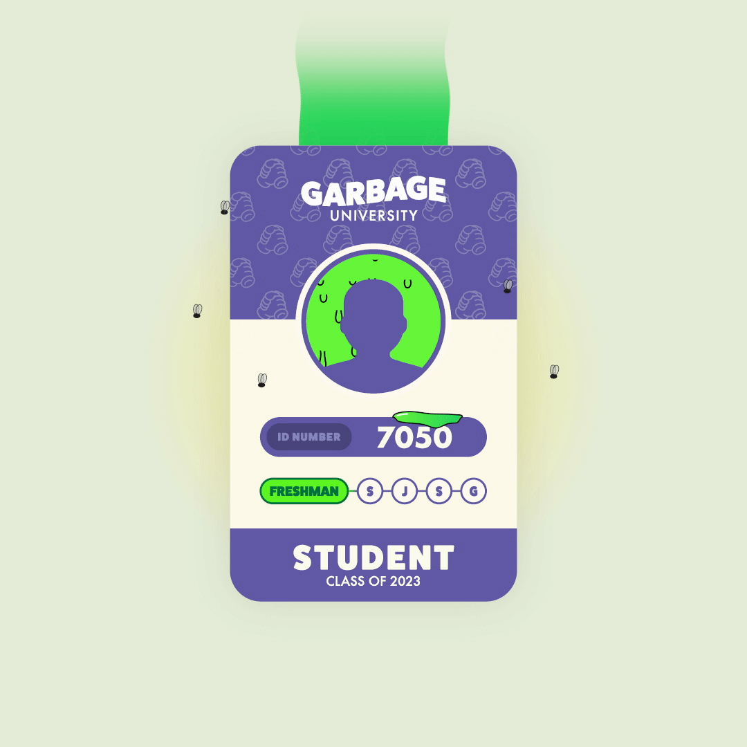 Garbage University Student ID: 7050