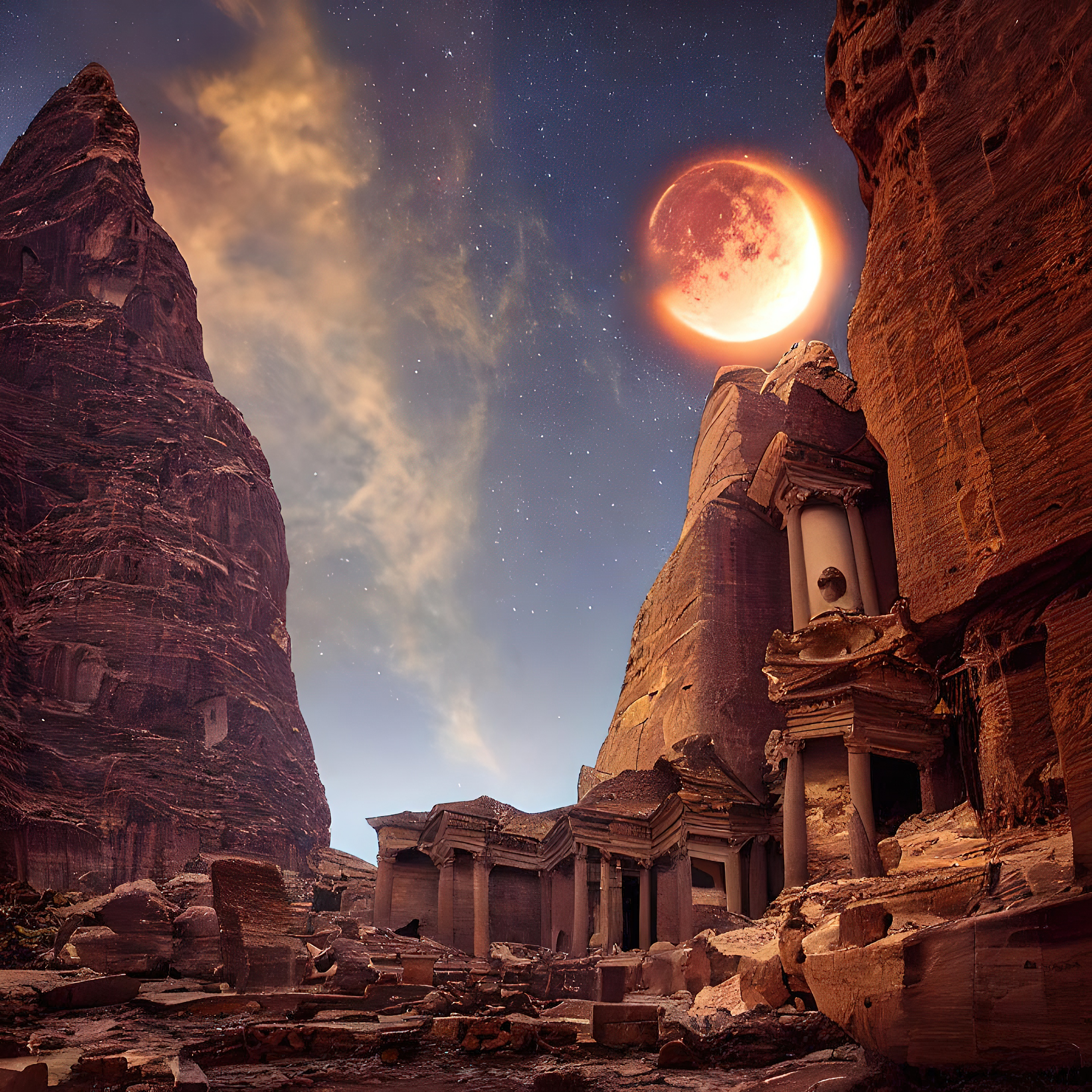 Simulation Number 89: Red Moon