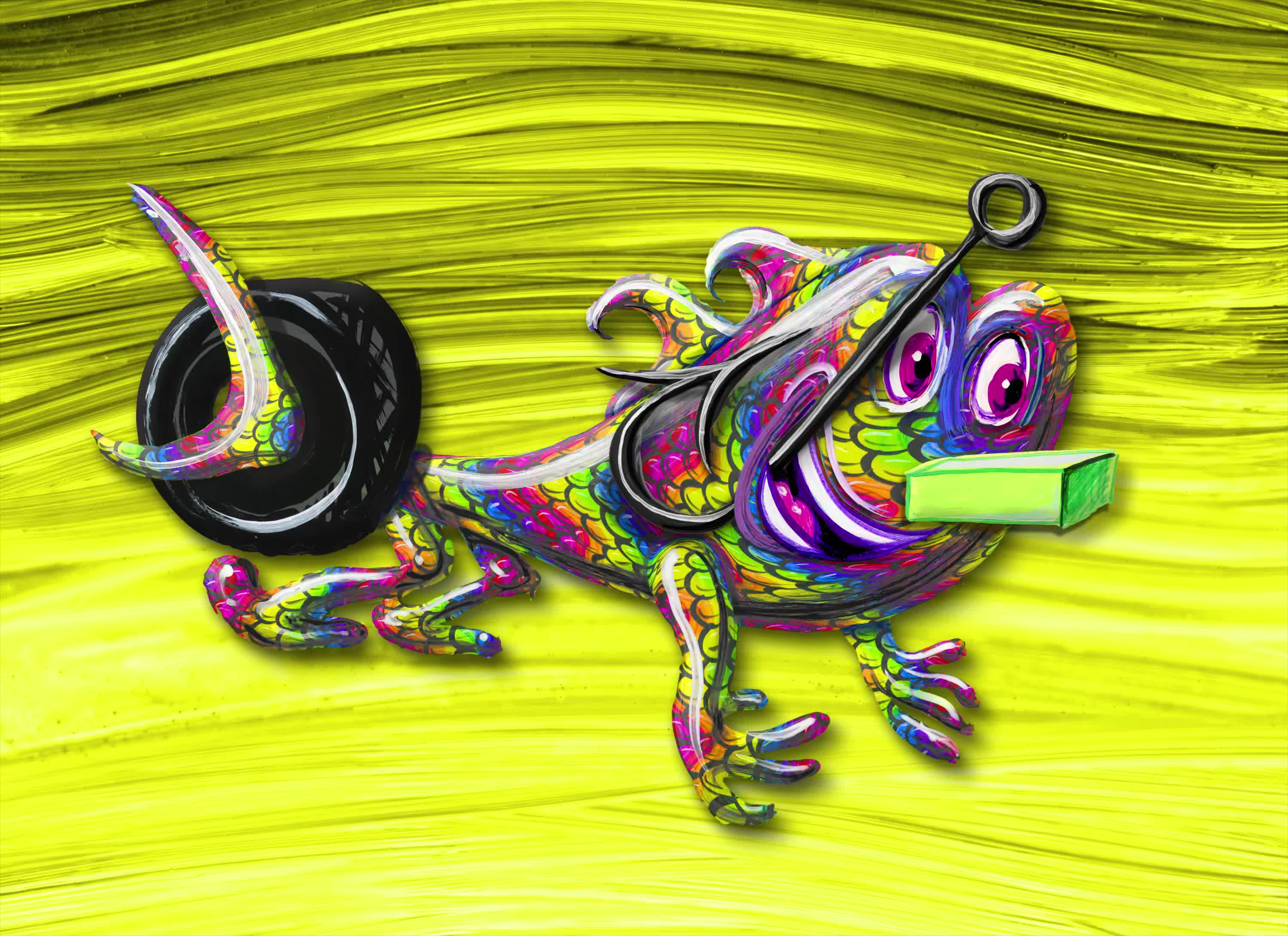 Inflated Insect Rainbow #1/1