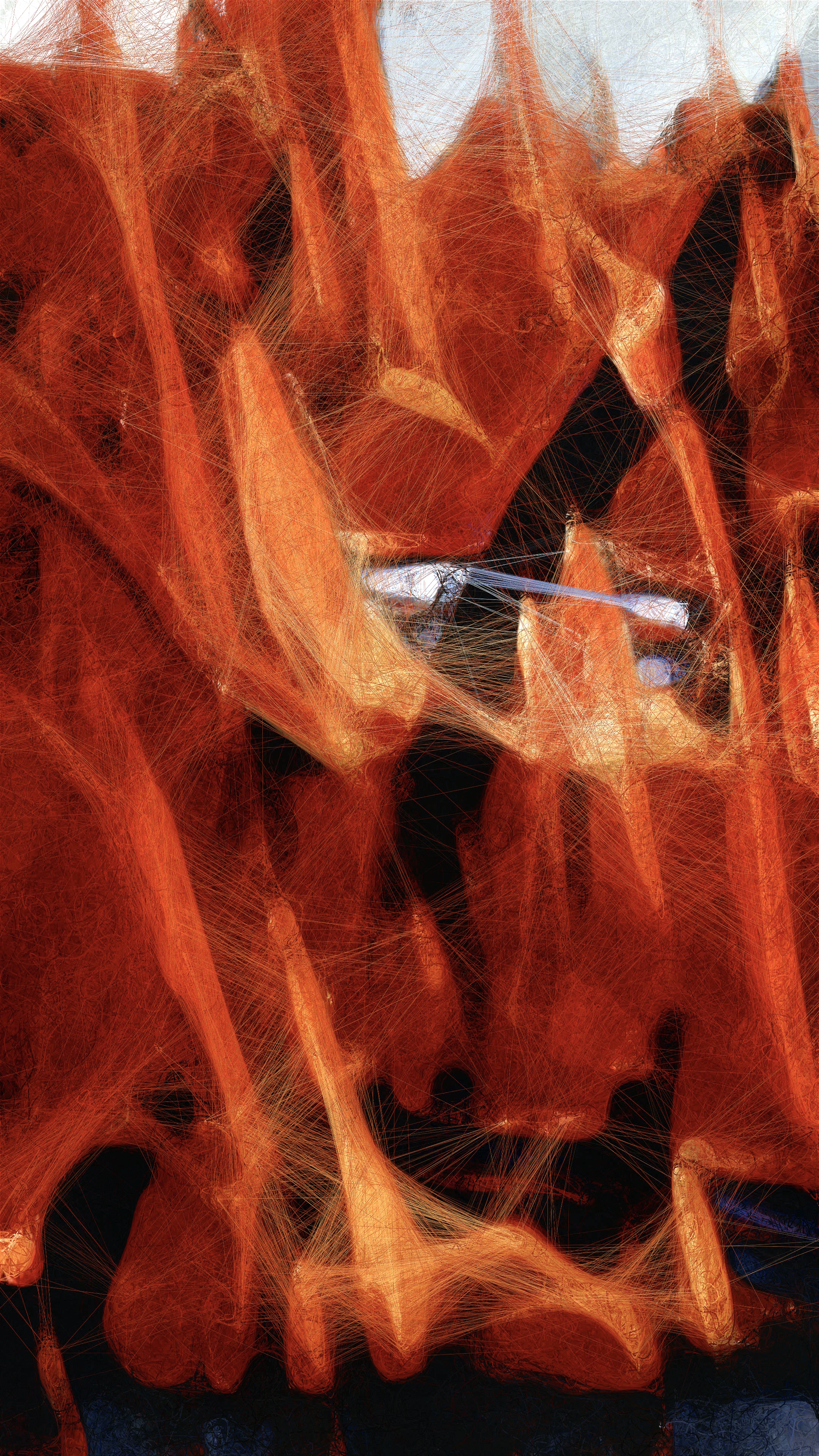 Unsupervised — Machine Hallucinations — MoMA Dreams — D #49