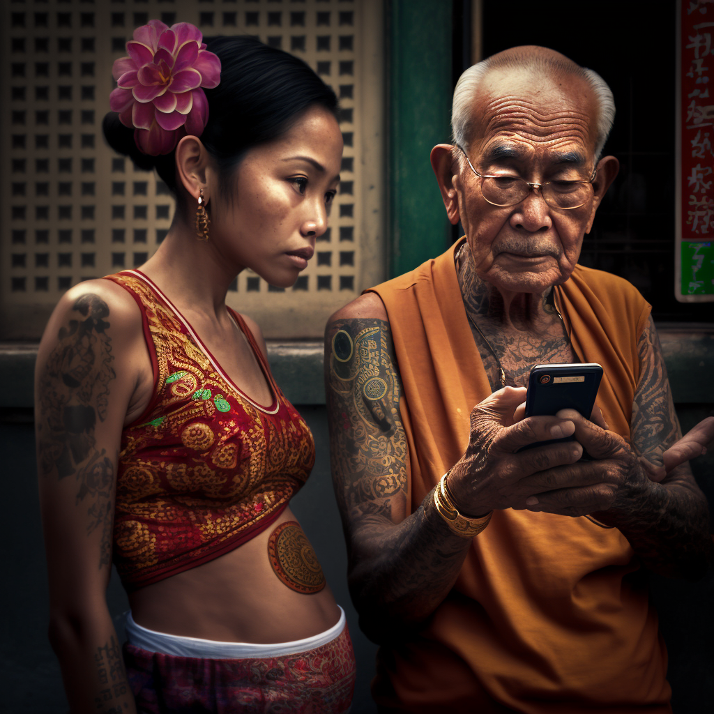 BKK Market - Chatting