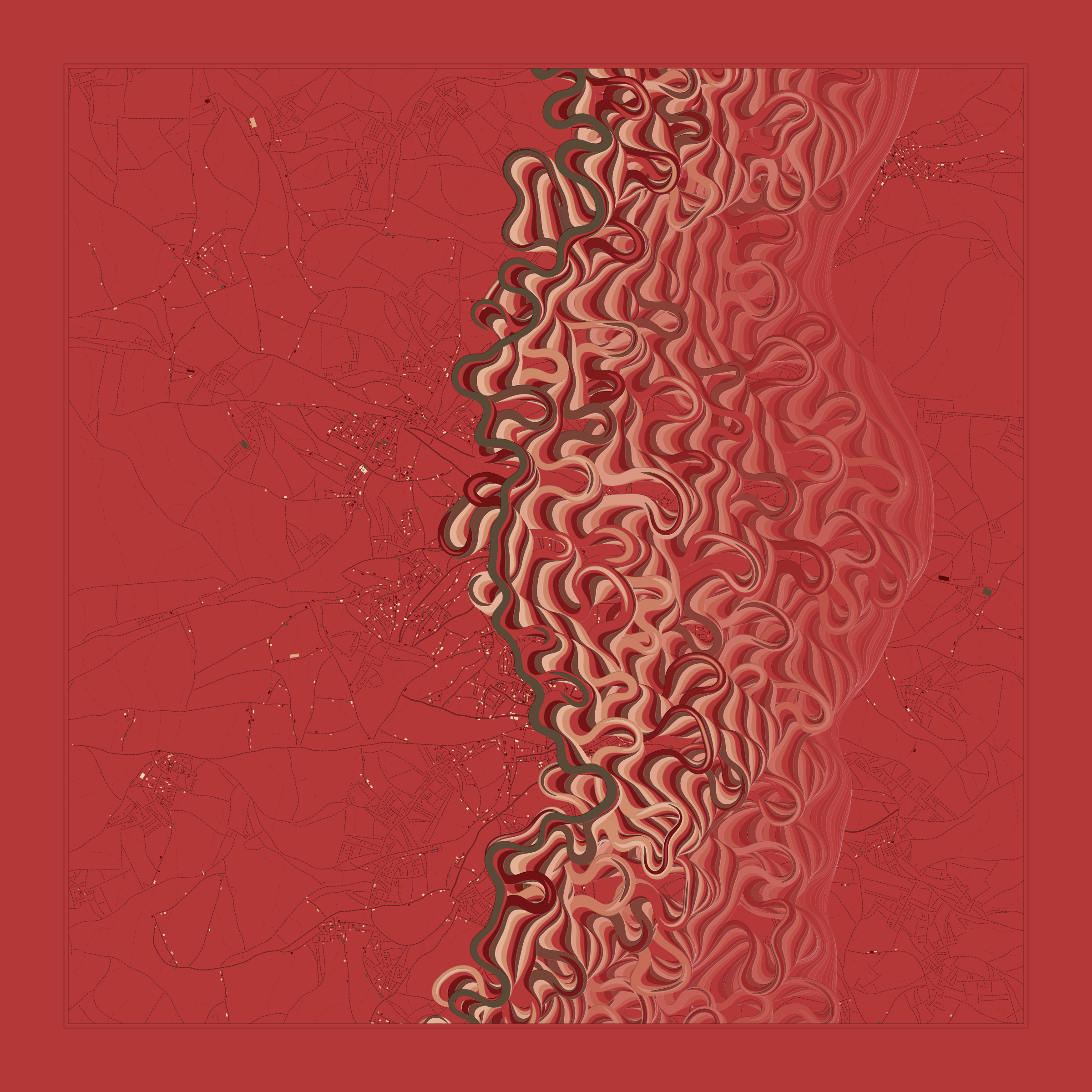 Ancient Courses of Fictional Rivers #373