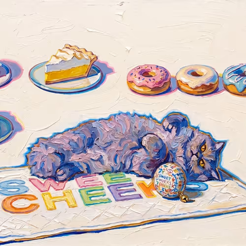 Simba Purrfect: Pop Art - Sugar Geometry #15 | ALPHA