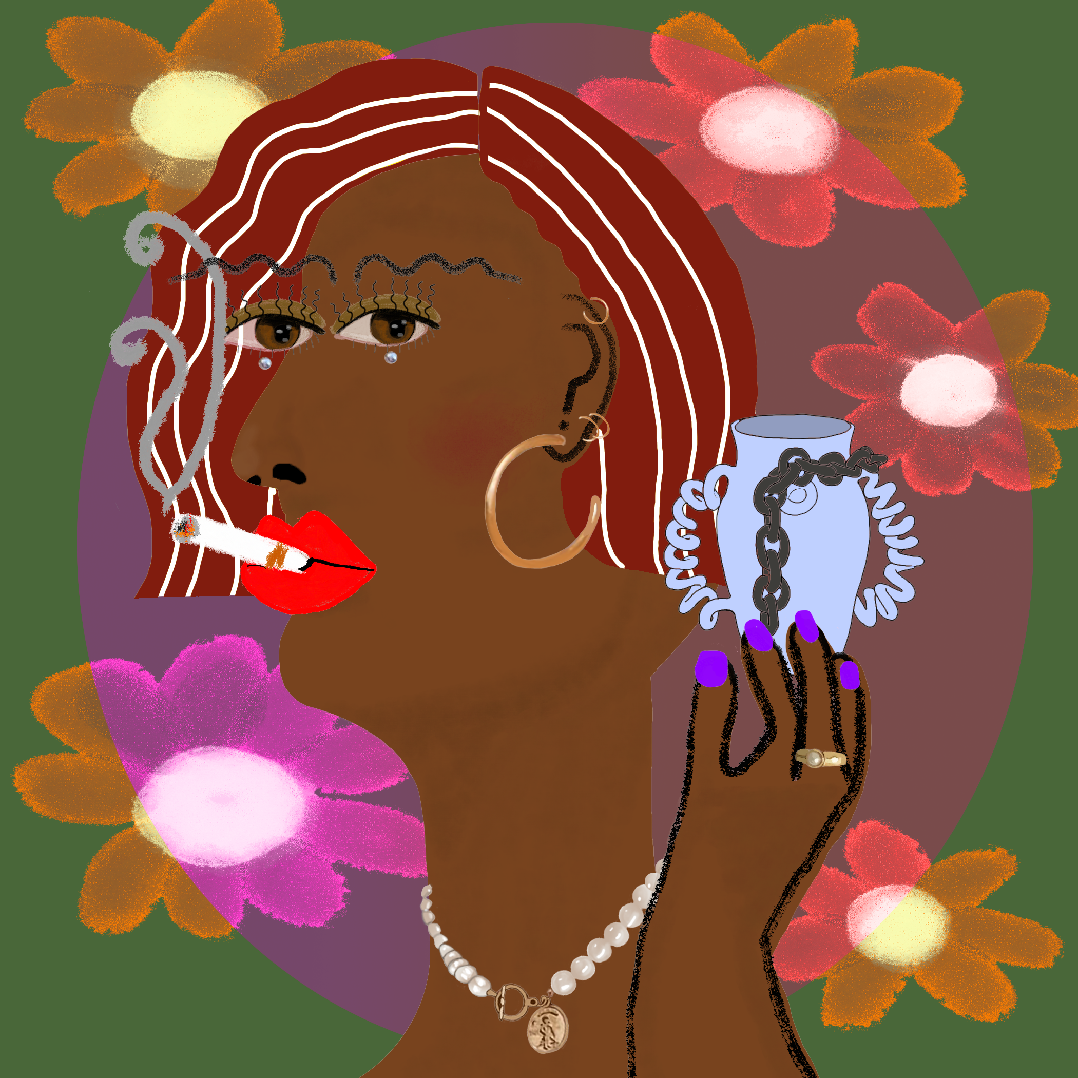 Women with Vases #61