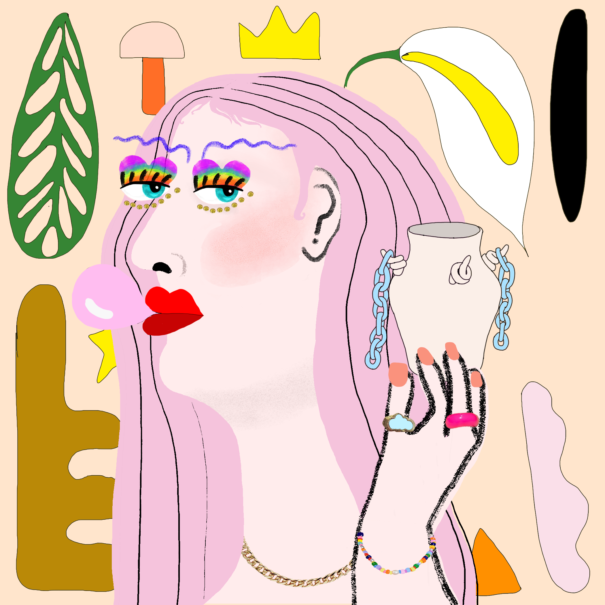 Women with Vases #99