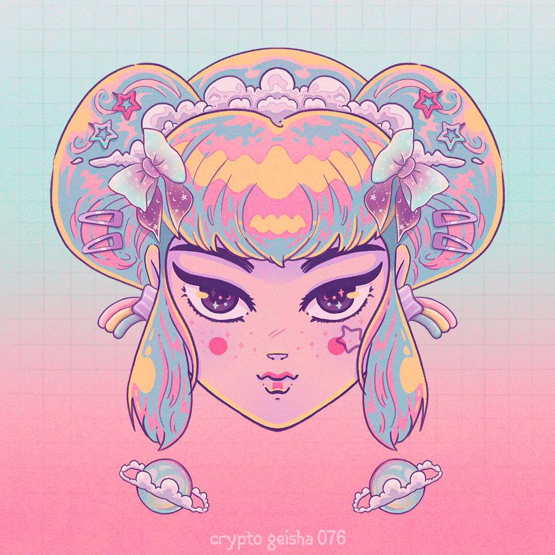 Crypto Geisha 076 - by LeishaSan