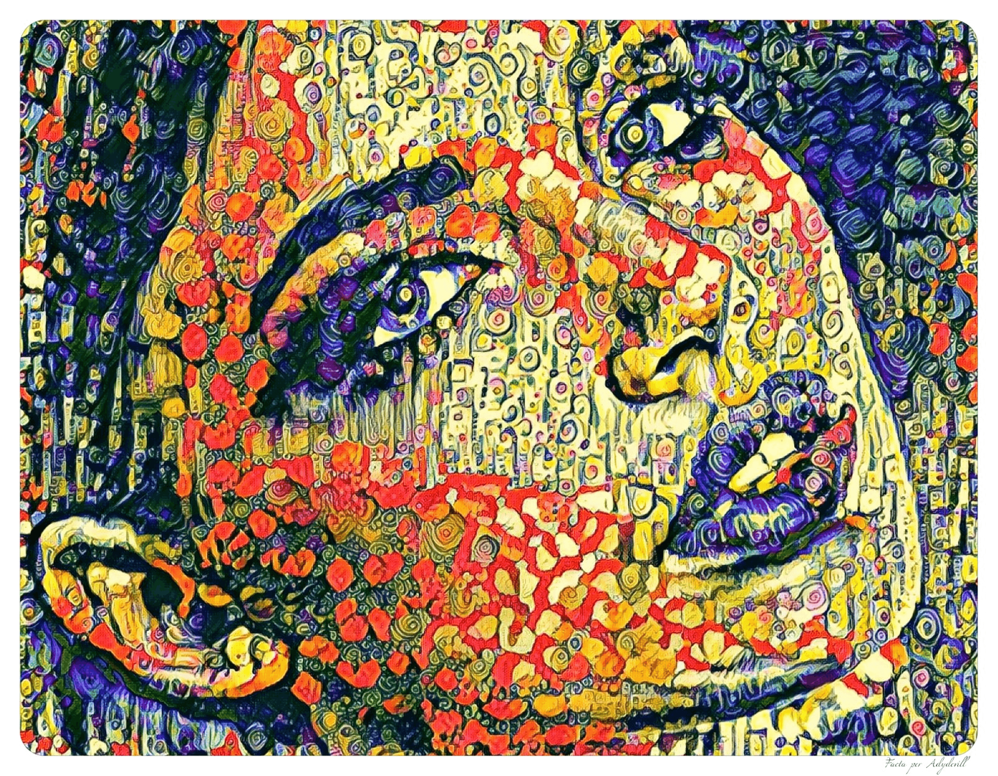 Styled Abstract Portrait