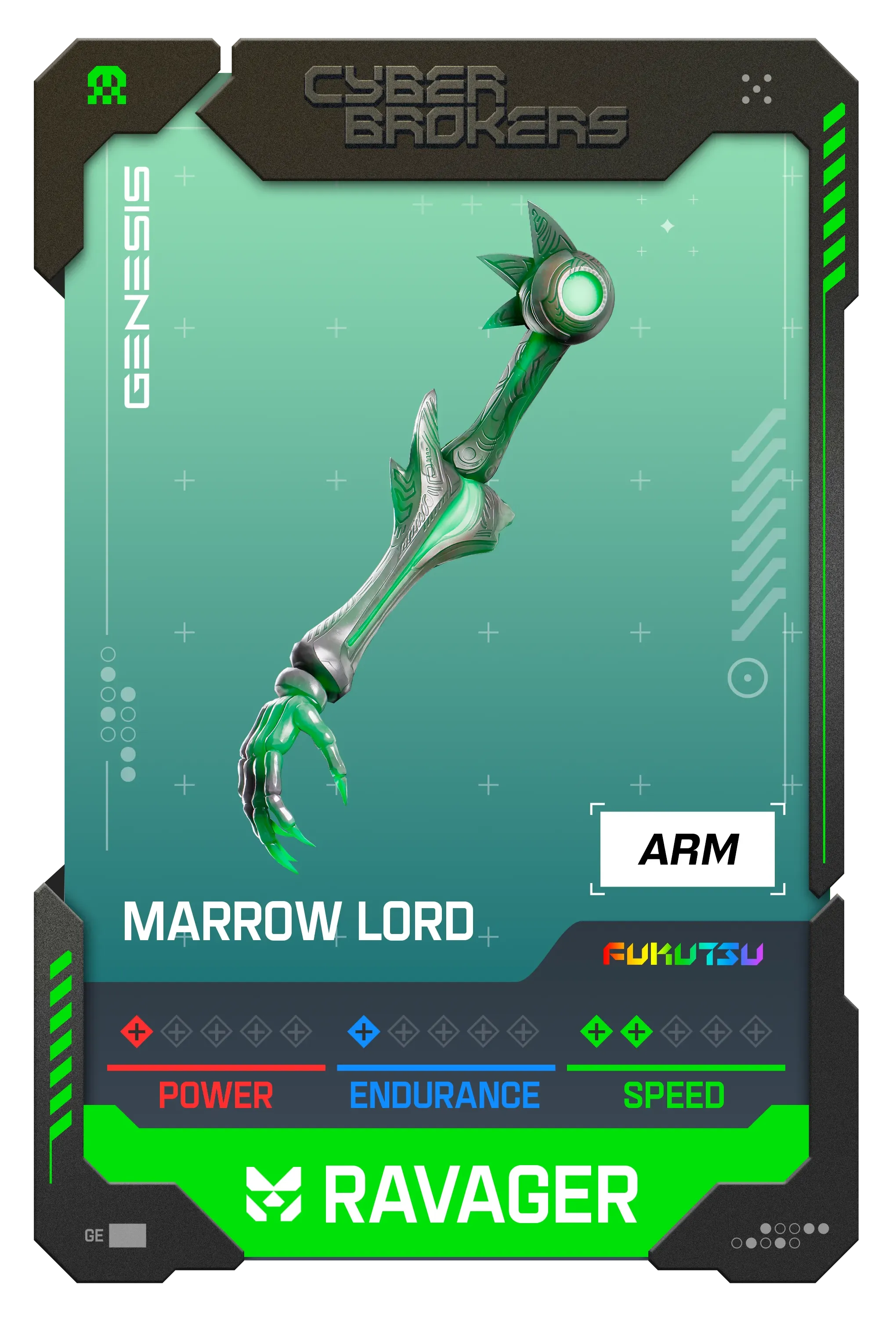 Marrow Lord Ravager Arm 