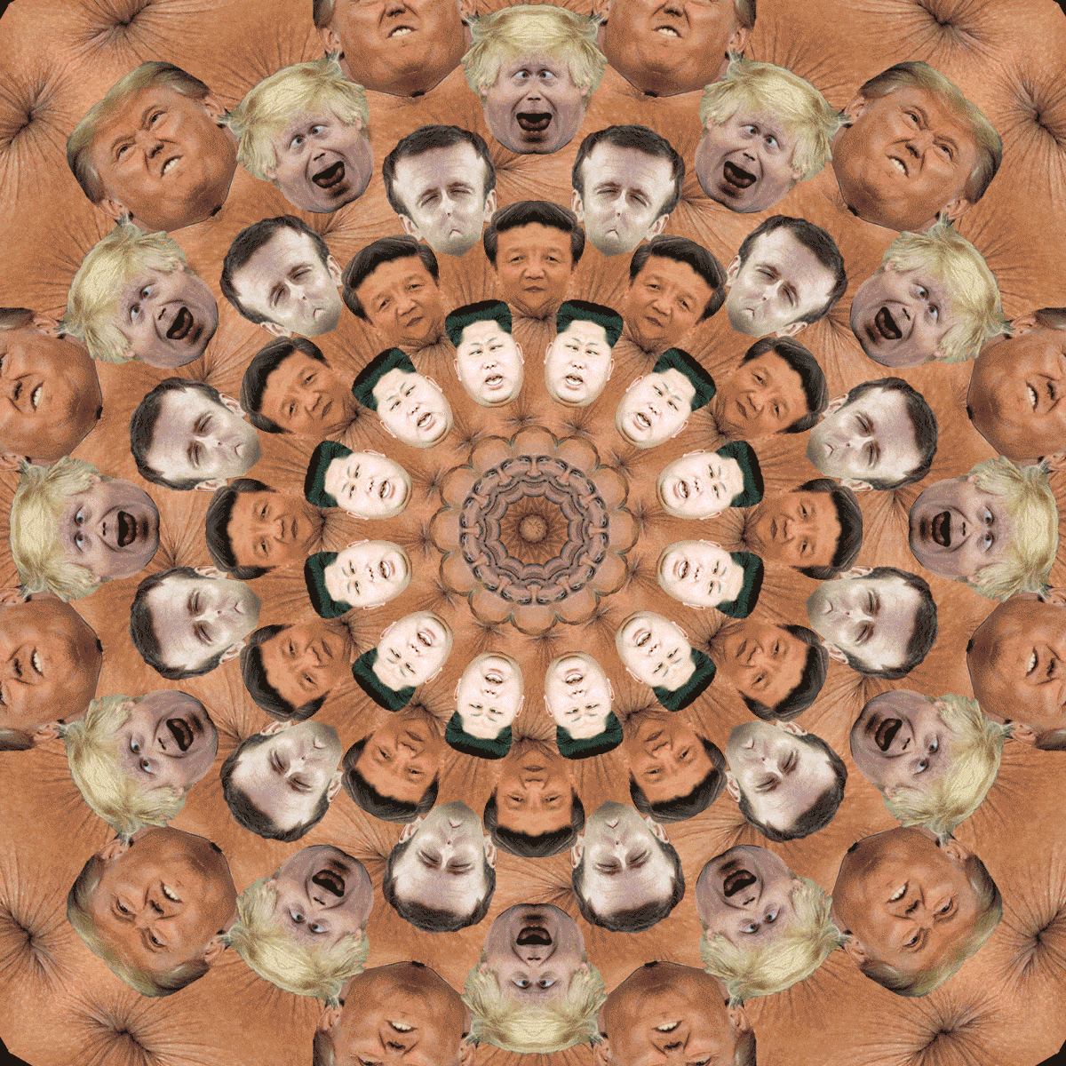 World Leading Assholes Mandala