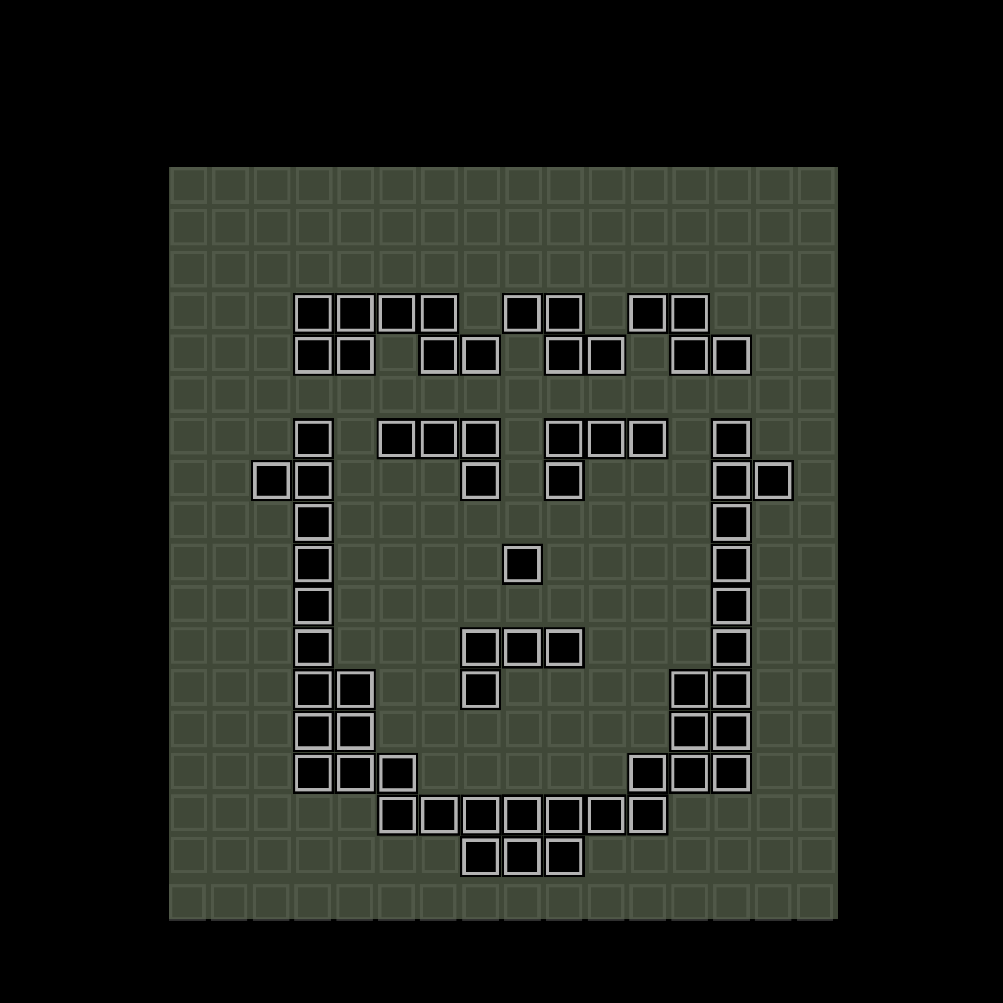 8-bit Block Face #7615