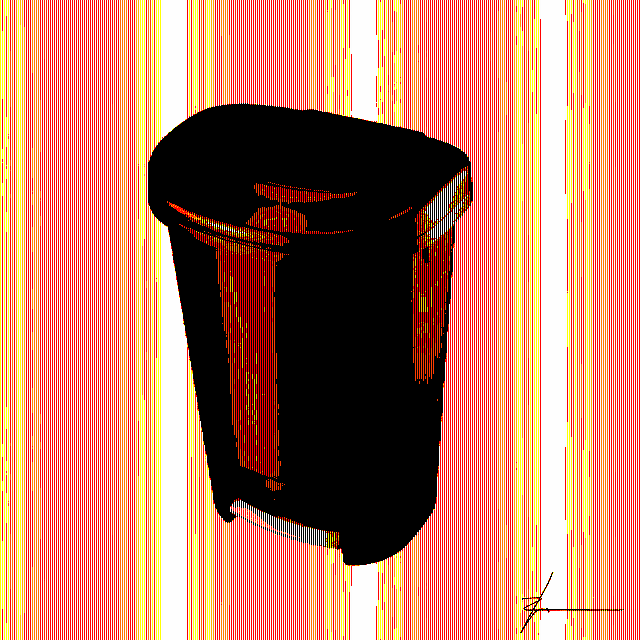 13 Gallon Black Step-On Trashcan ($TRSH DAY)