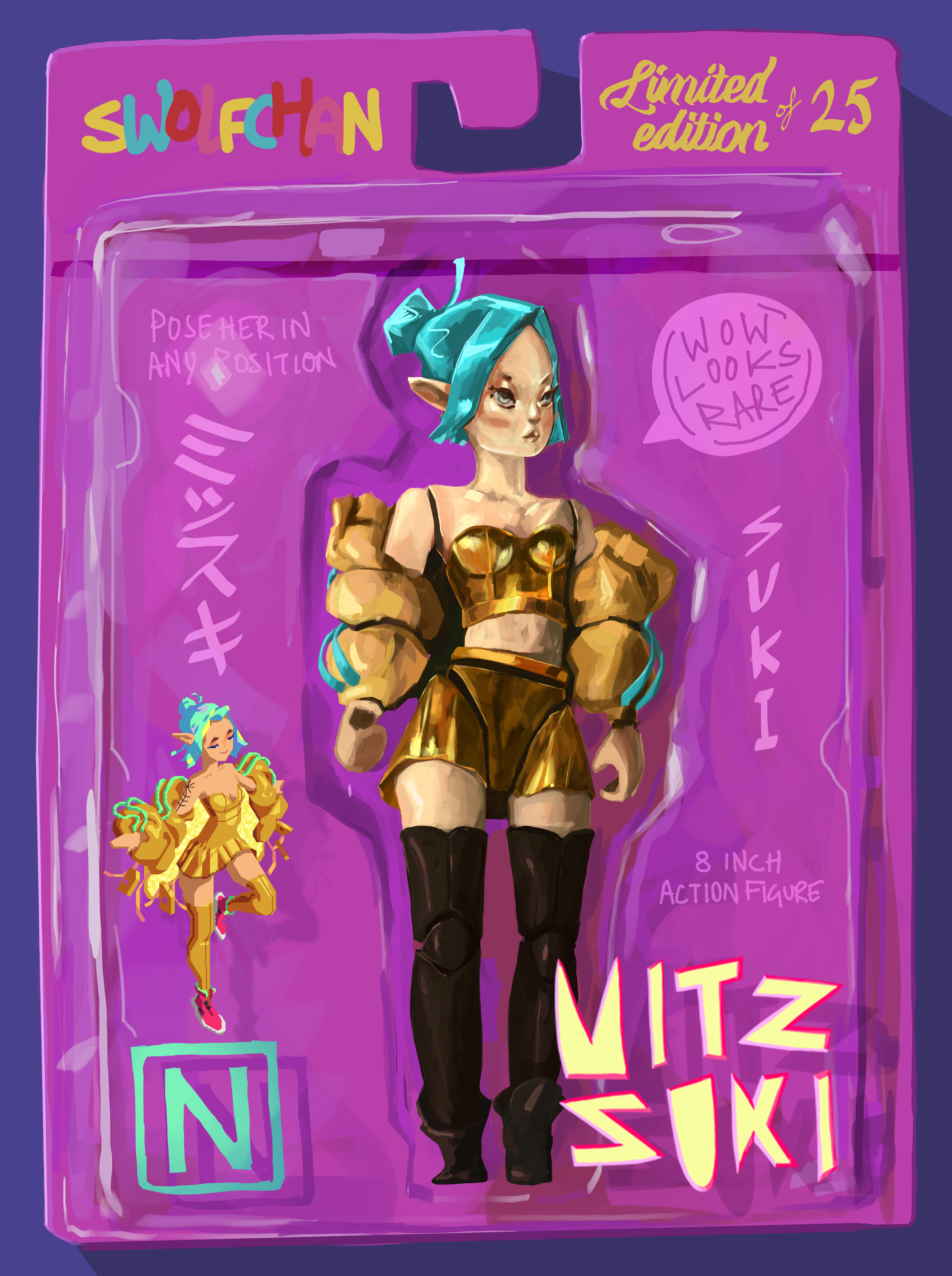 Mitzsuki Collectors Figurine (Swolfchan) #8/25