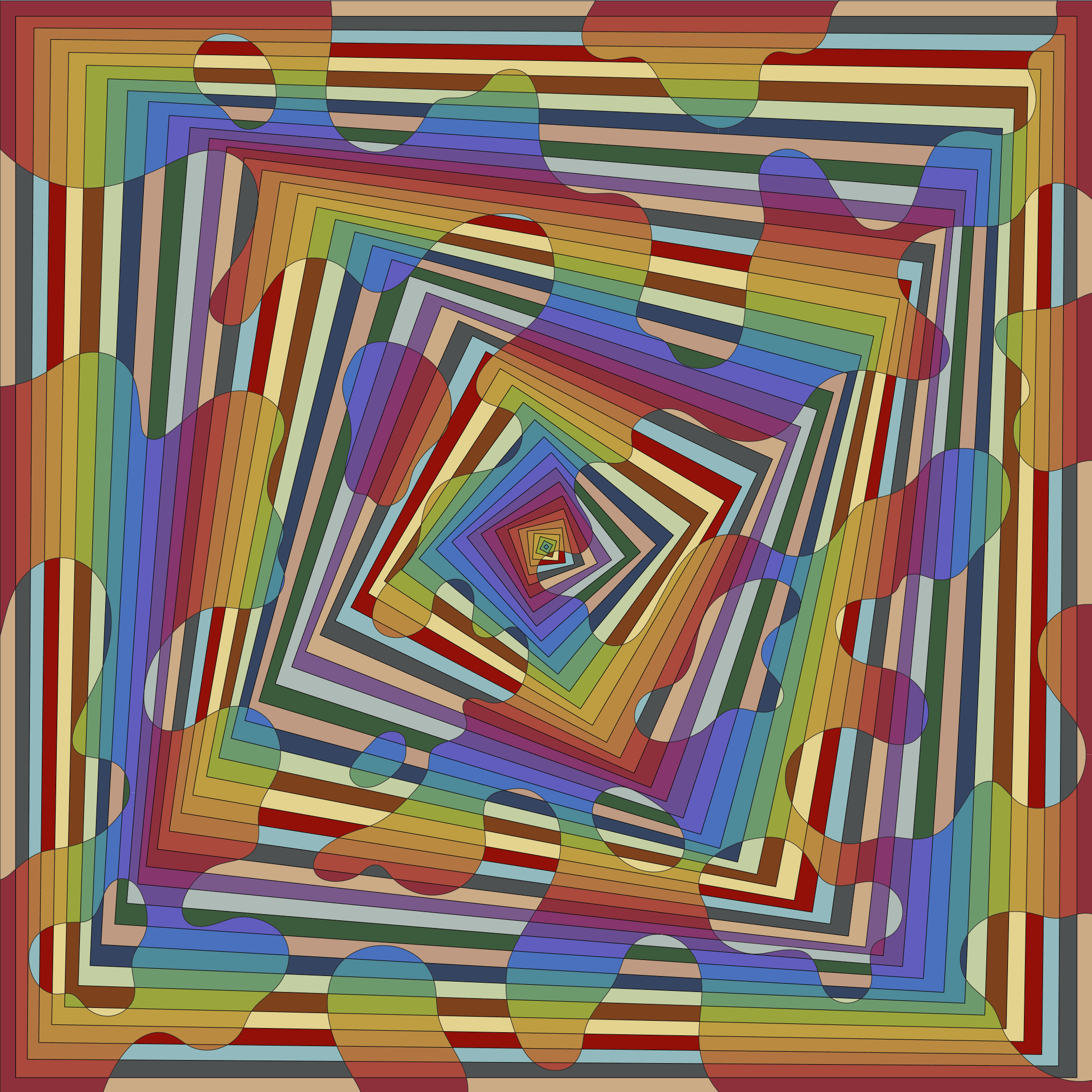 Muted Refraction by Jen Stark #6/100