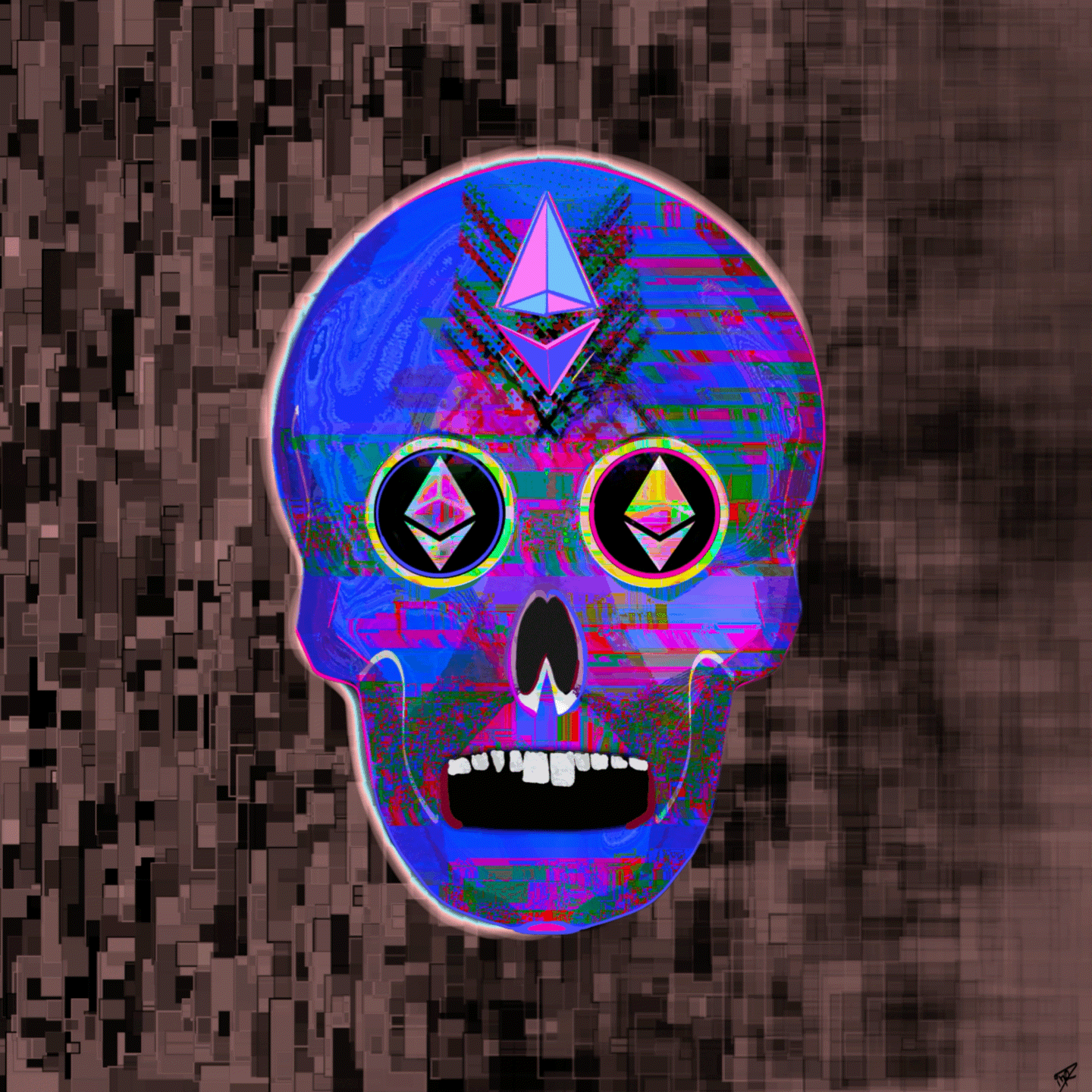 DΞFY Ethereum Skull #1 of 4
