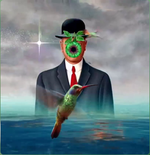 The Son of Man Underwater 2021 by KoKoGO