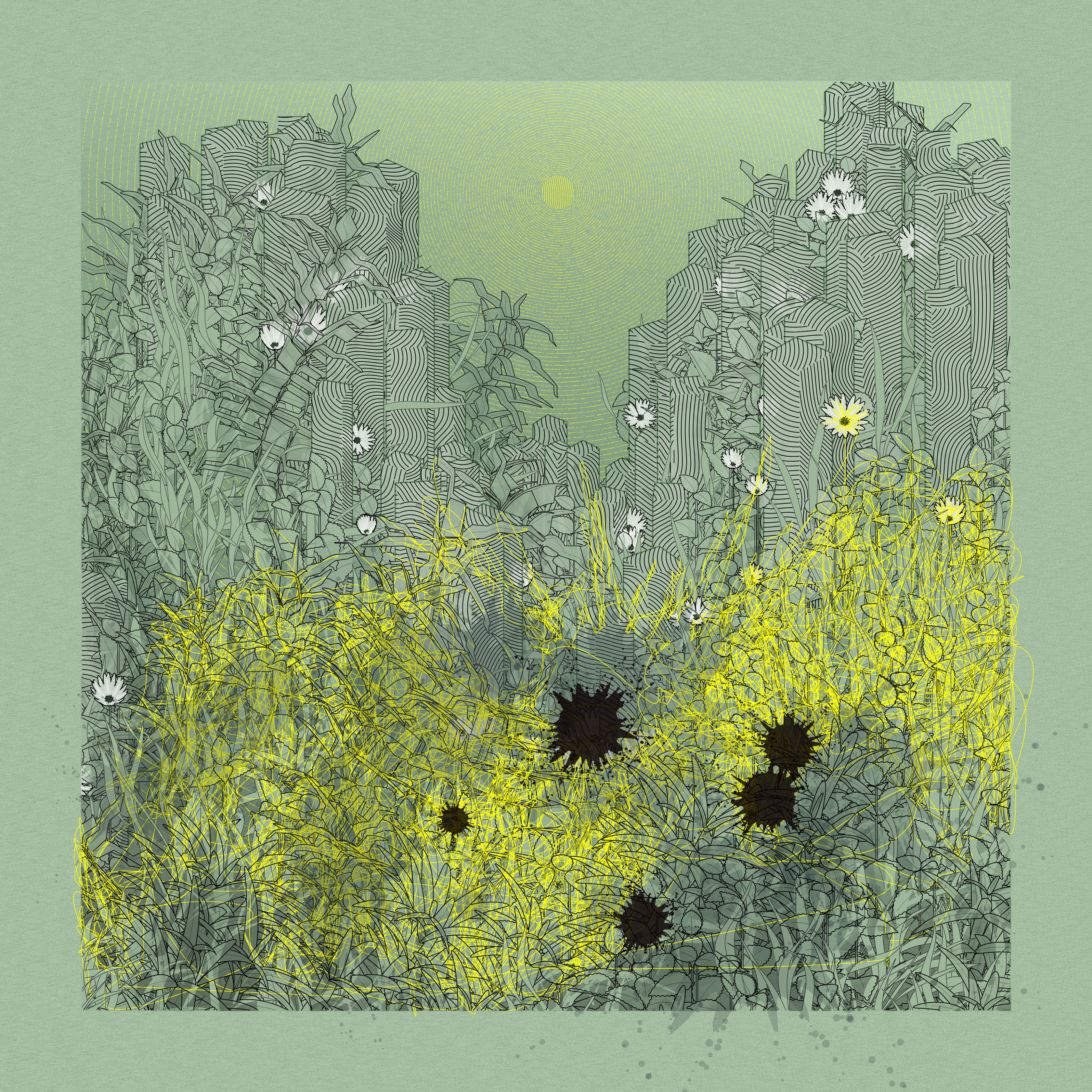 Landscape with Carbon Capture #6800