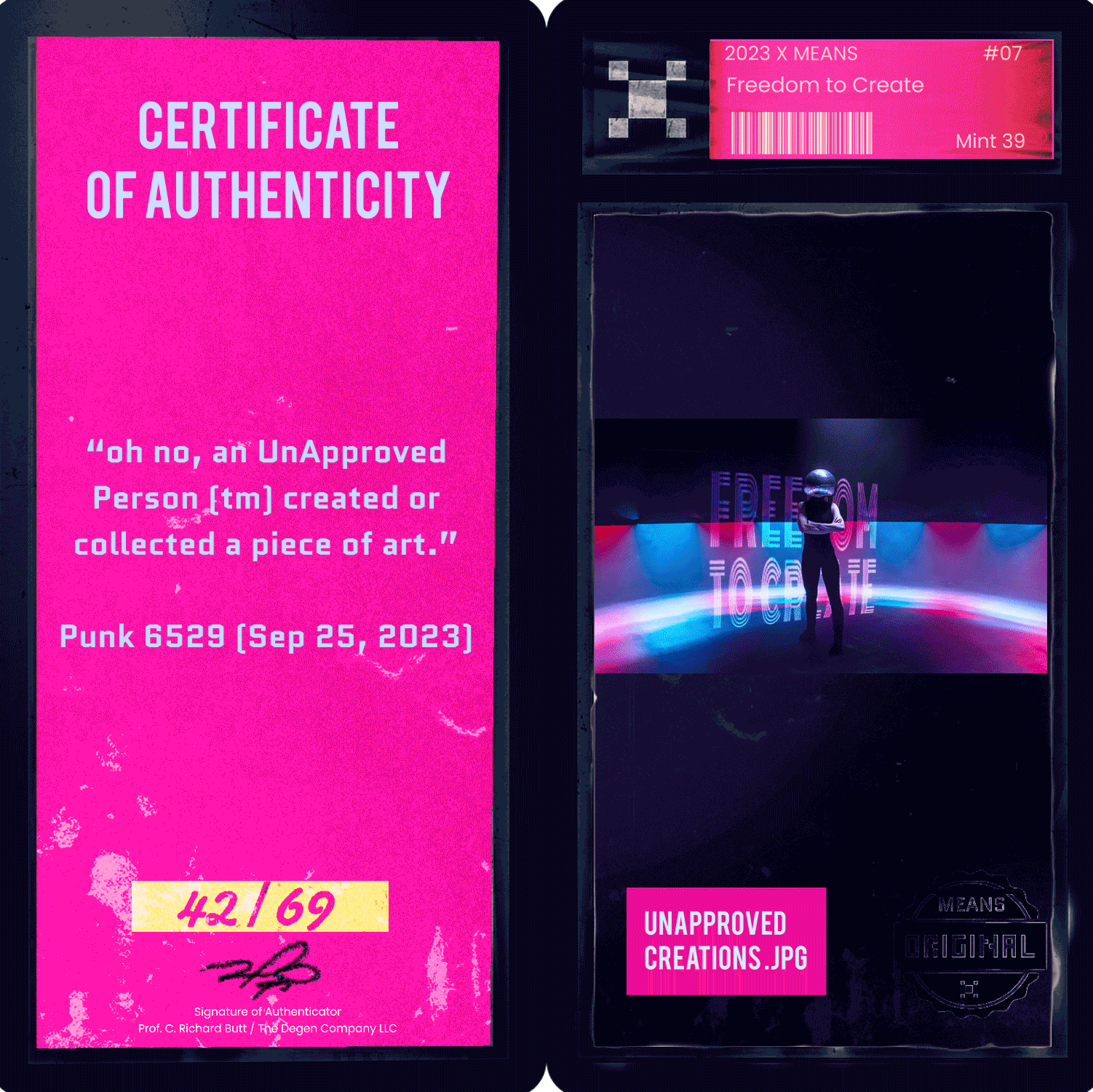 Unapproved Creations