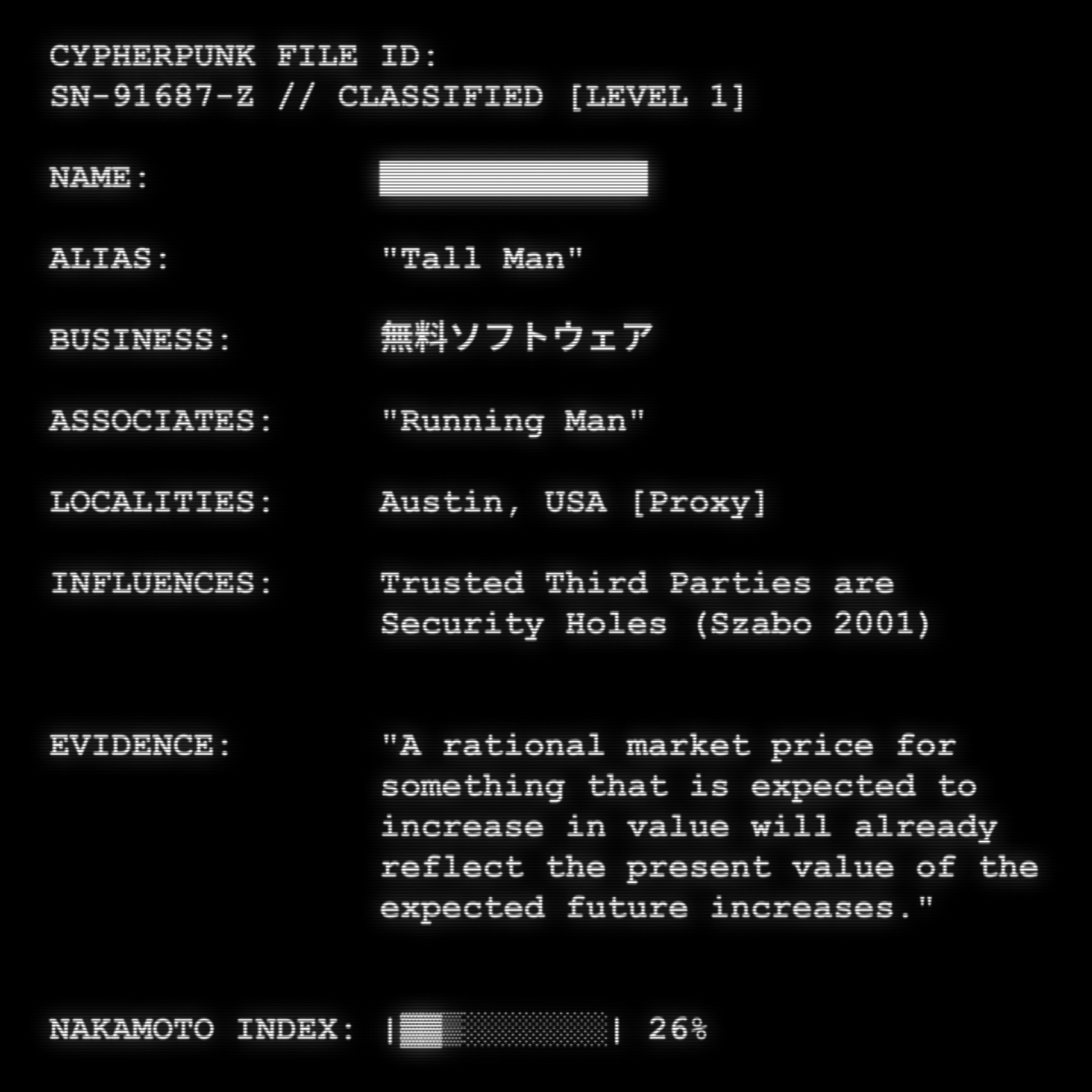 CYPHERPUNK FILES #2610