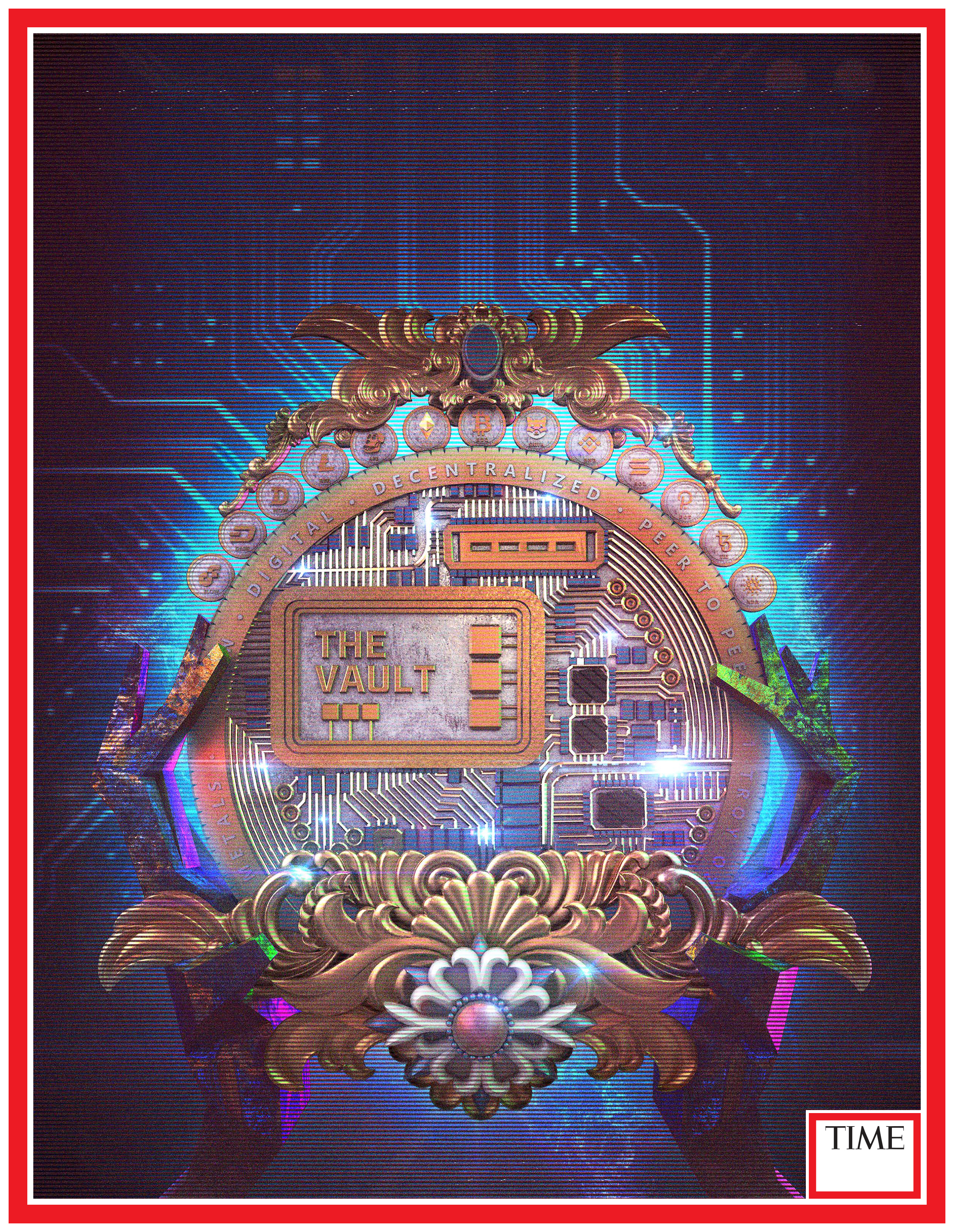 TIME: The Ultimate Guide to Cryptocurrency | September 6, 2022 - Original Cover Art