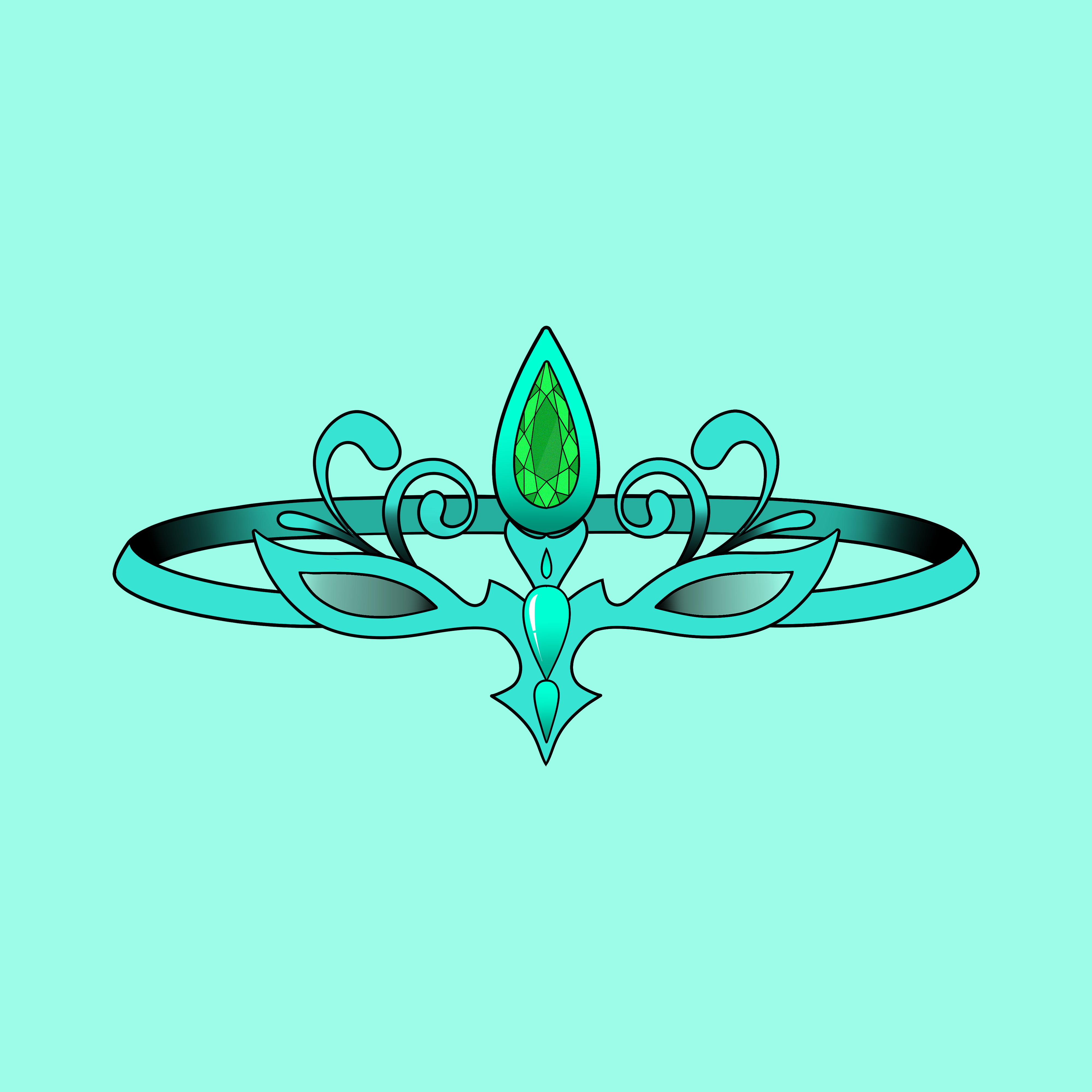 LADY CROWN #7097