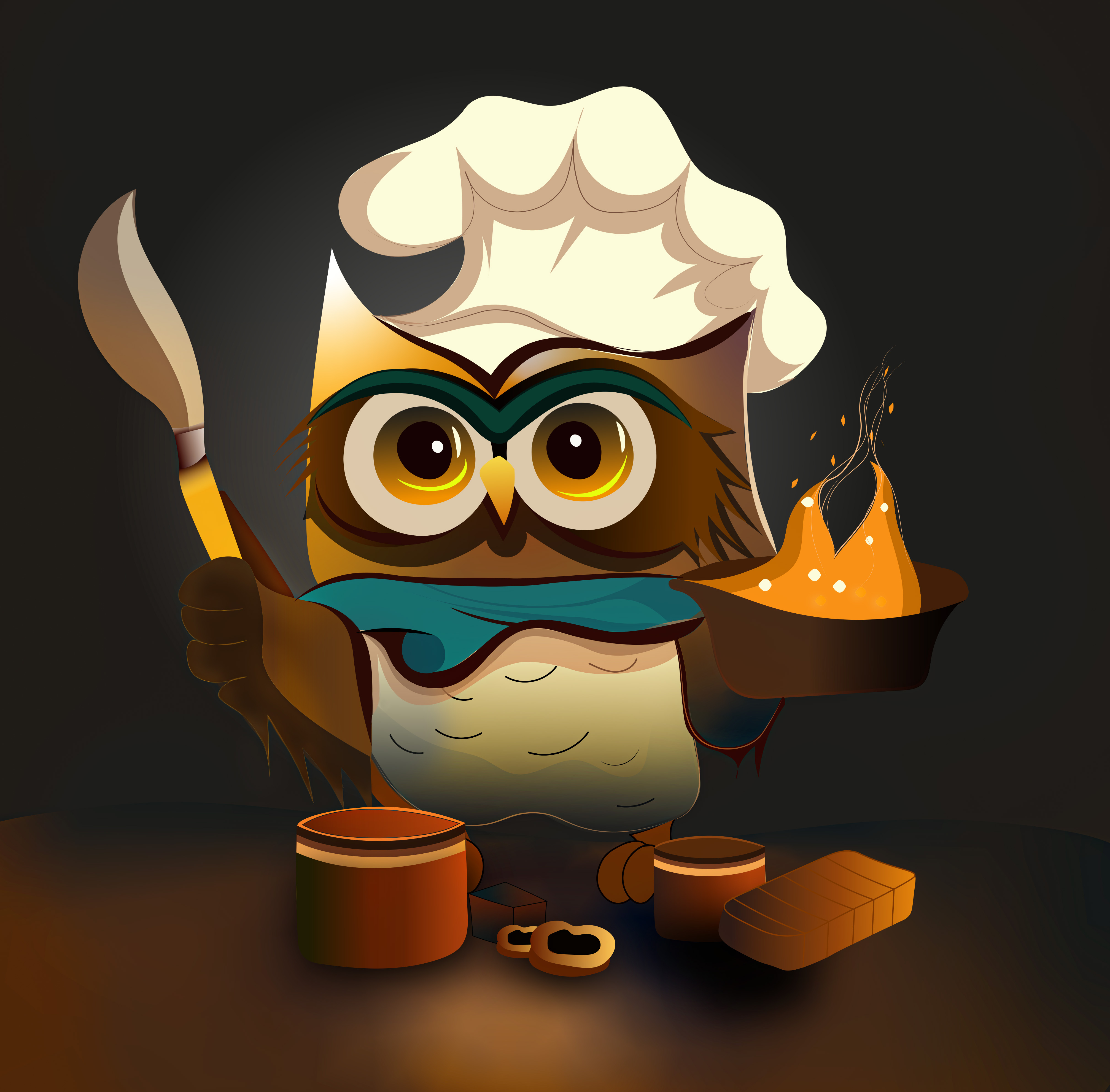  Chef owl