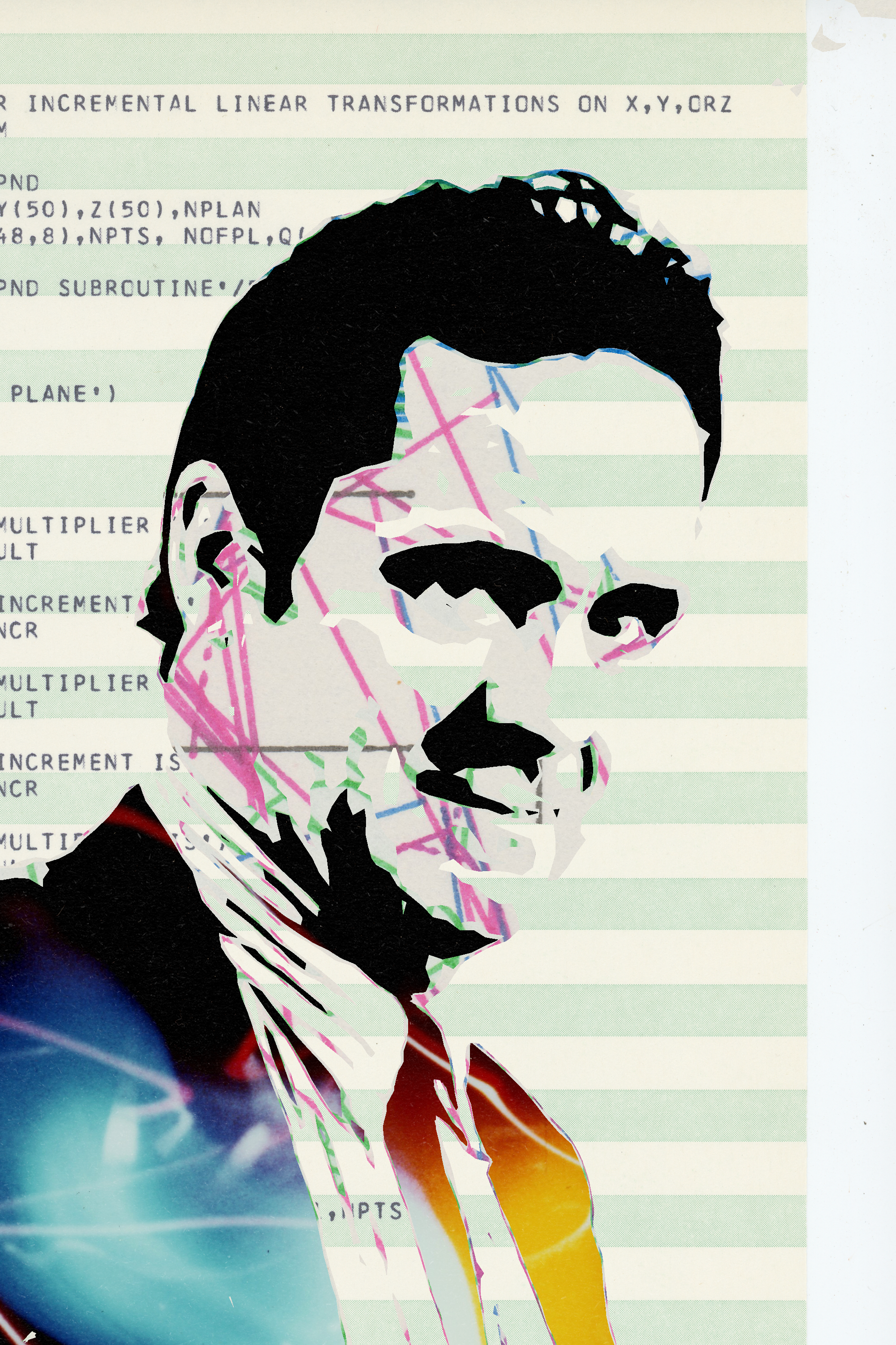 Generative Portrait of Robert Mallary #582