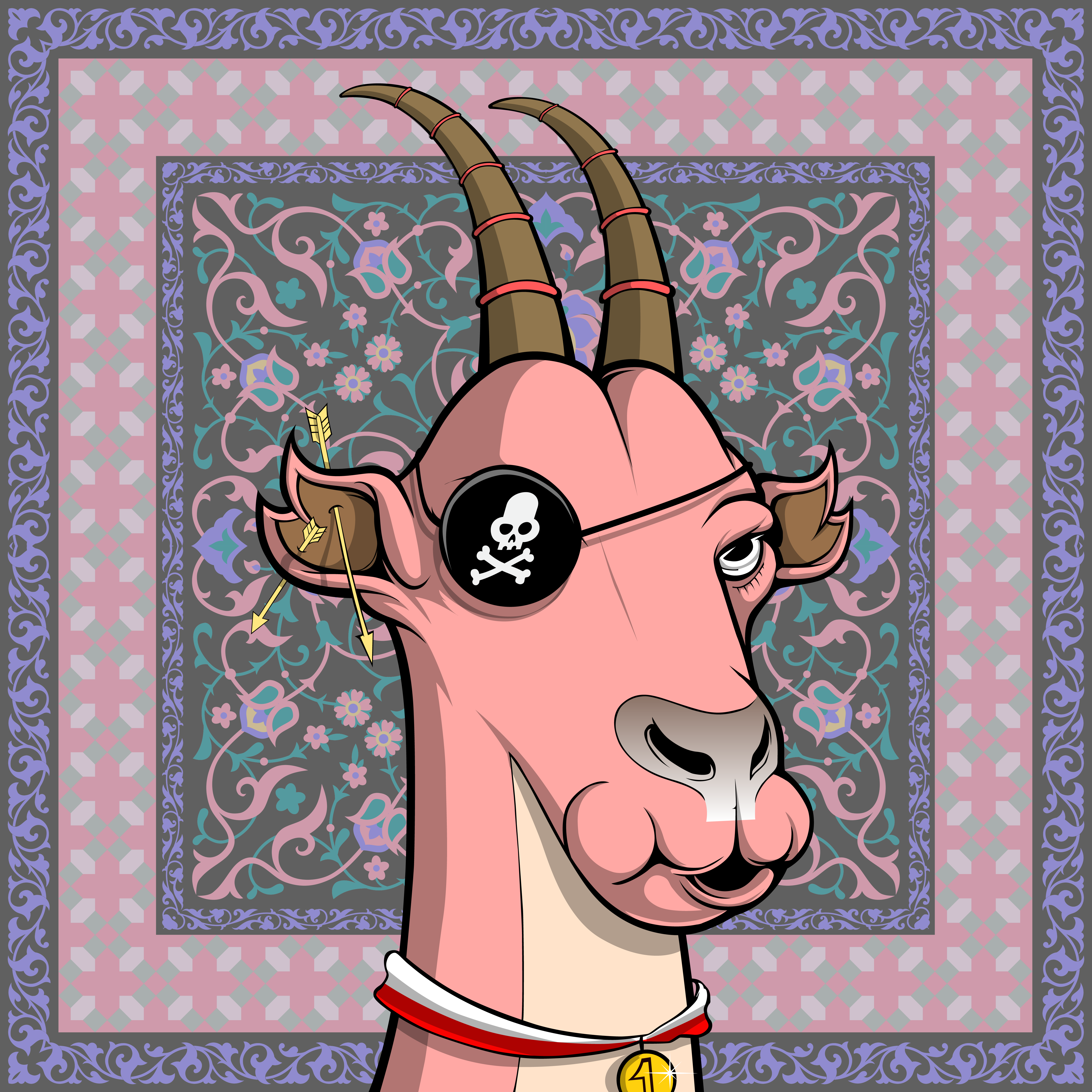 Persian Mountain Goat #163