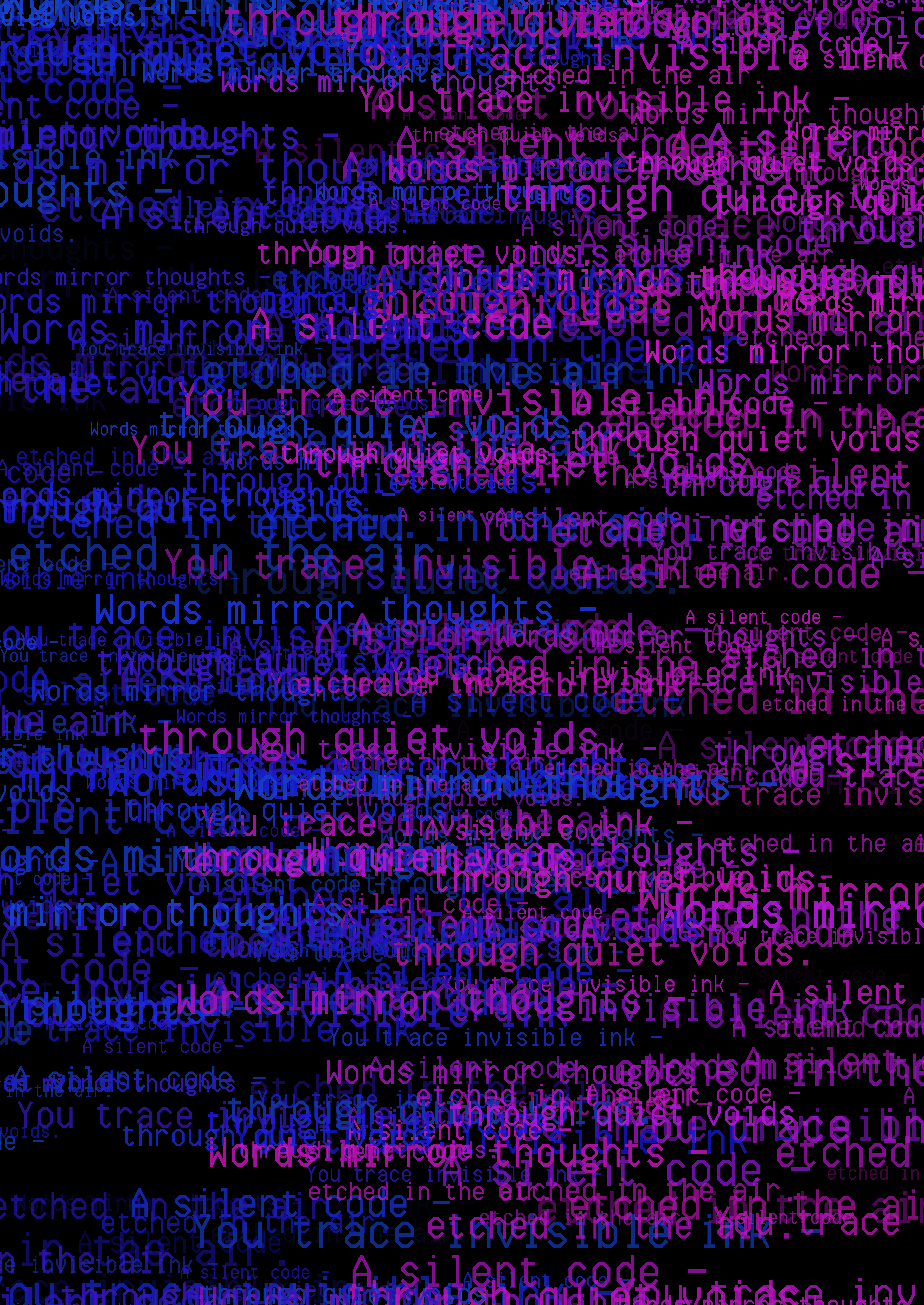 WORDS BEYOND WORDS #207