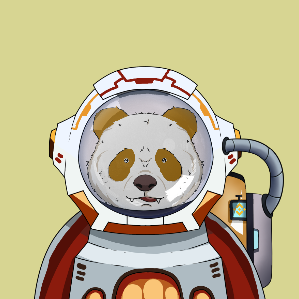 Panda Astronaut Club #629