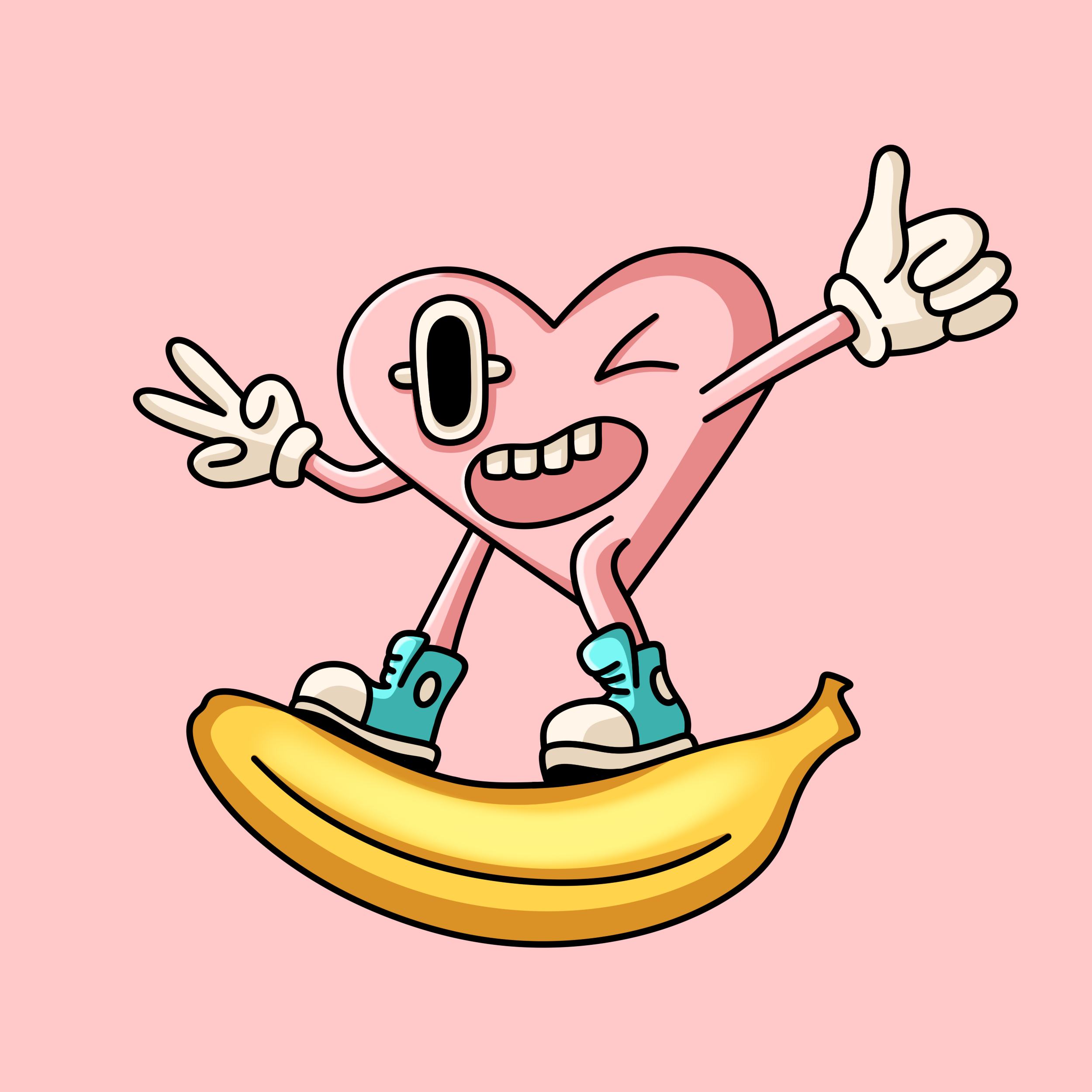 Banana CKanipe Heart