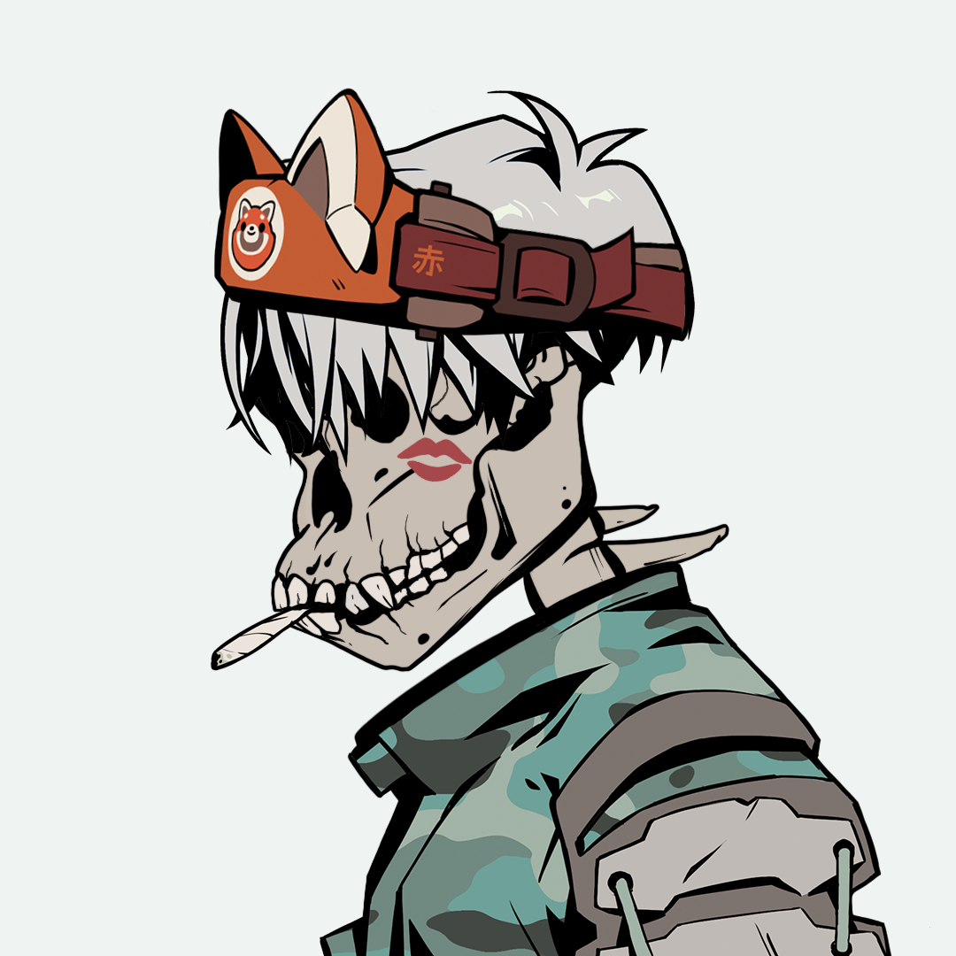 Skull Zuki Ape #1420