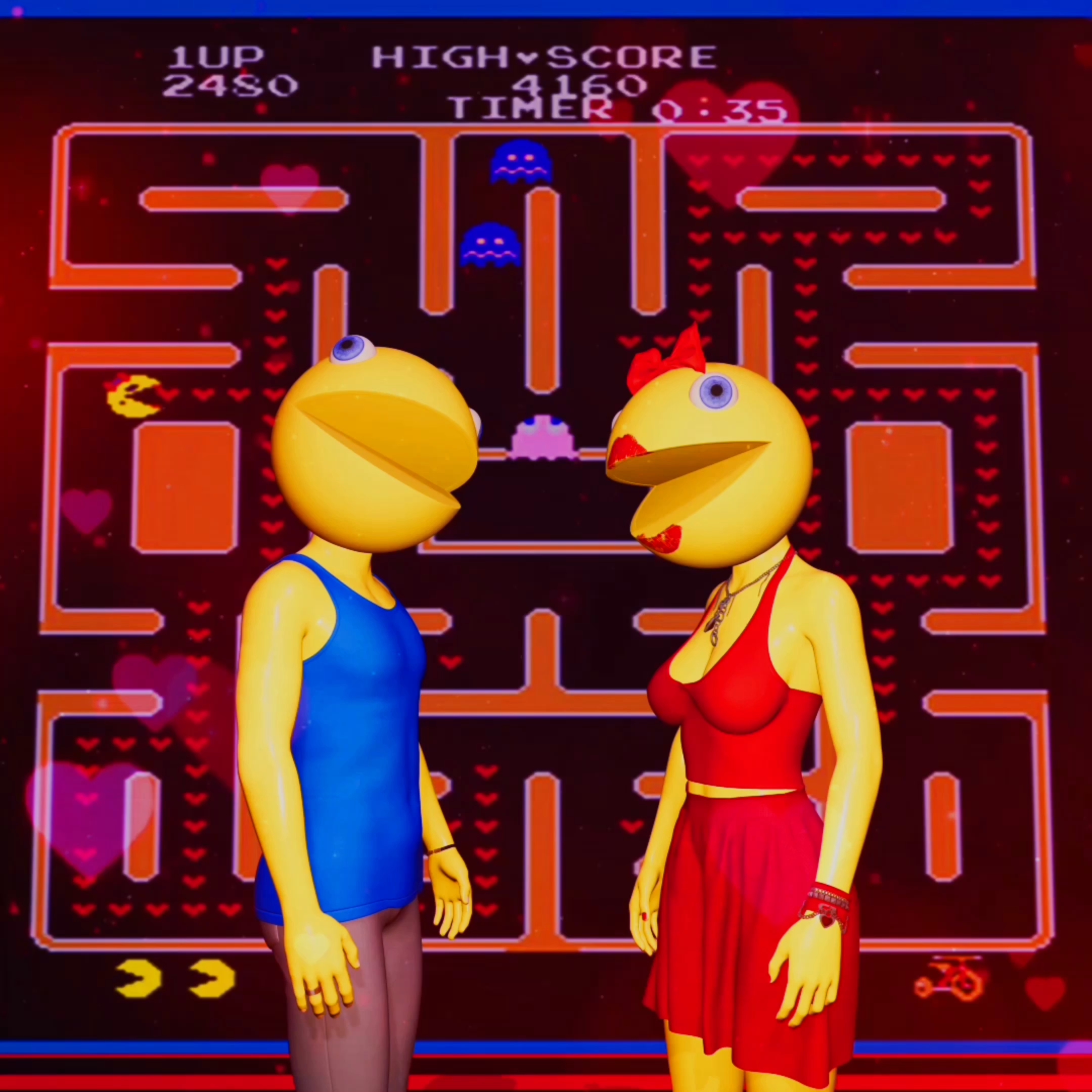 MS. PAC-MAN LOVE