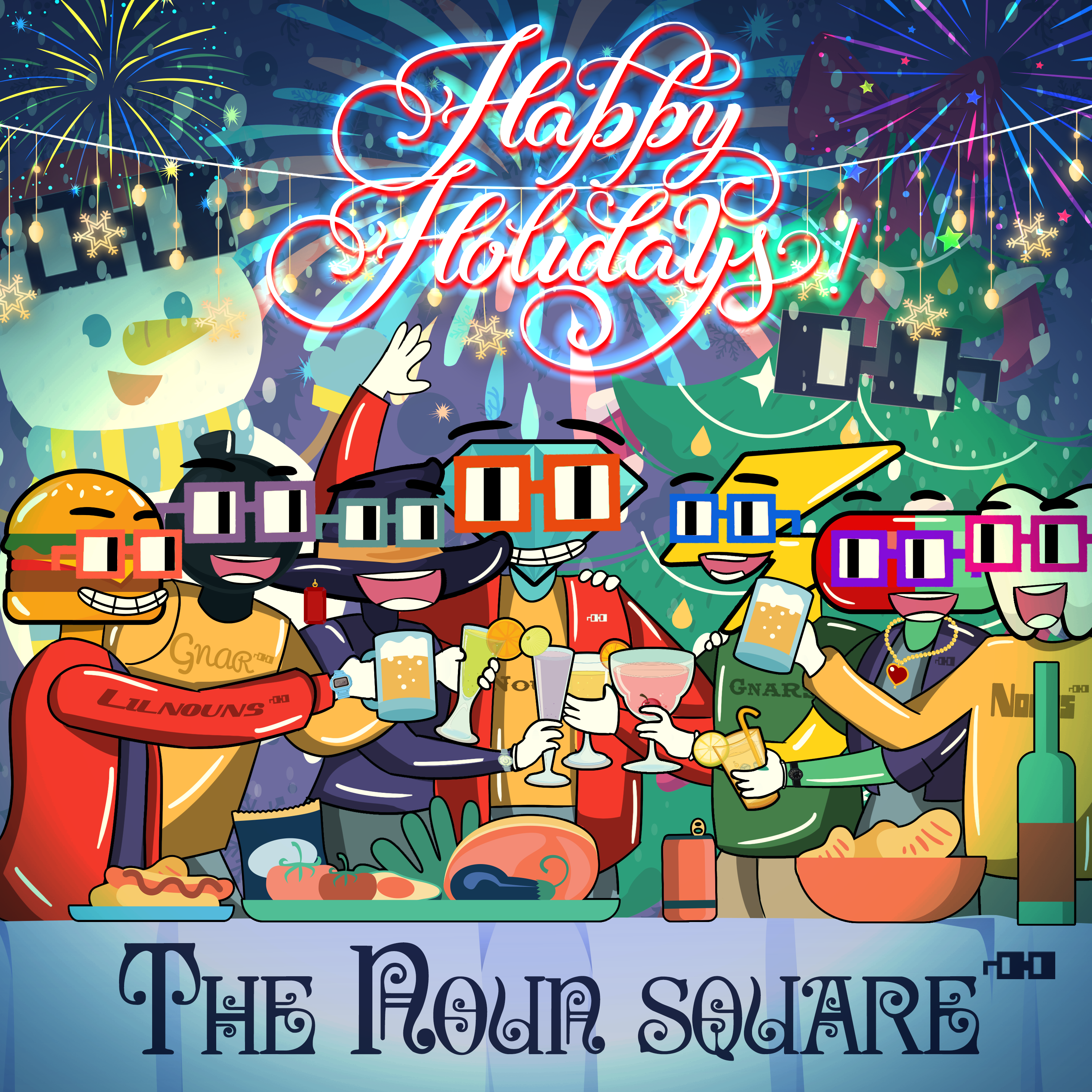Happy Holidays from The Noun Square! 28/969