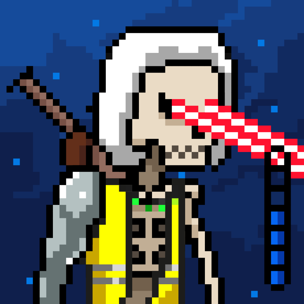 Ordinal Ladies Skull #2729