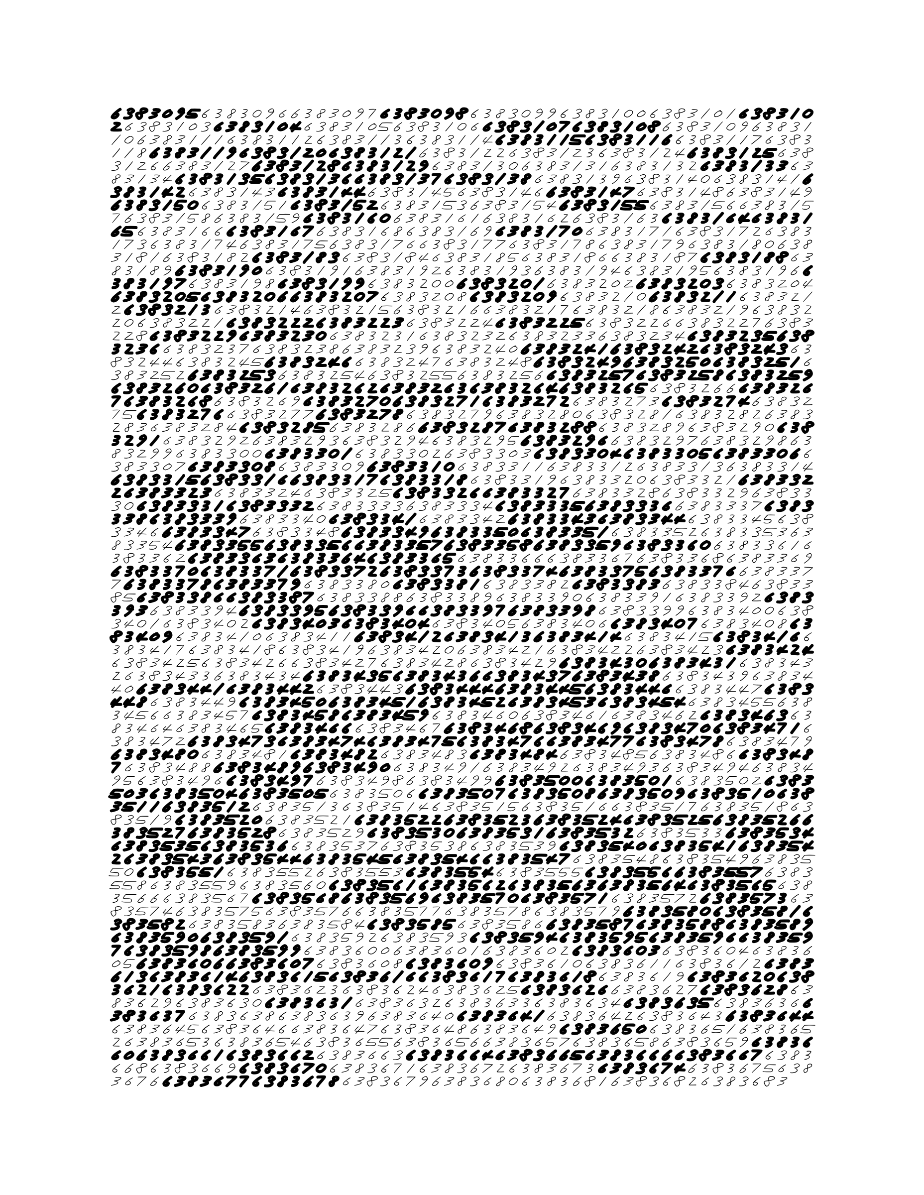 Endless (5,607,250 to Infinity) #2676