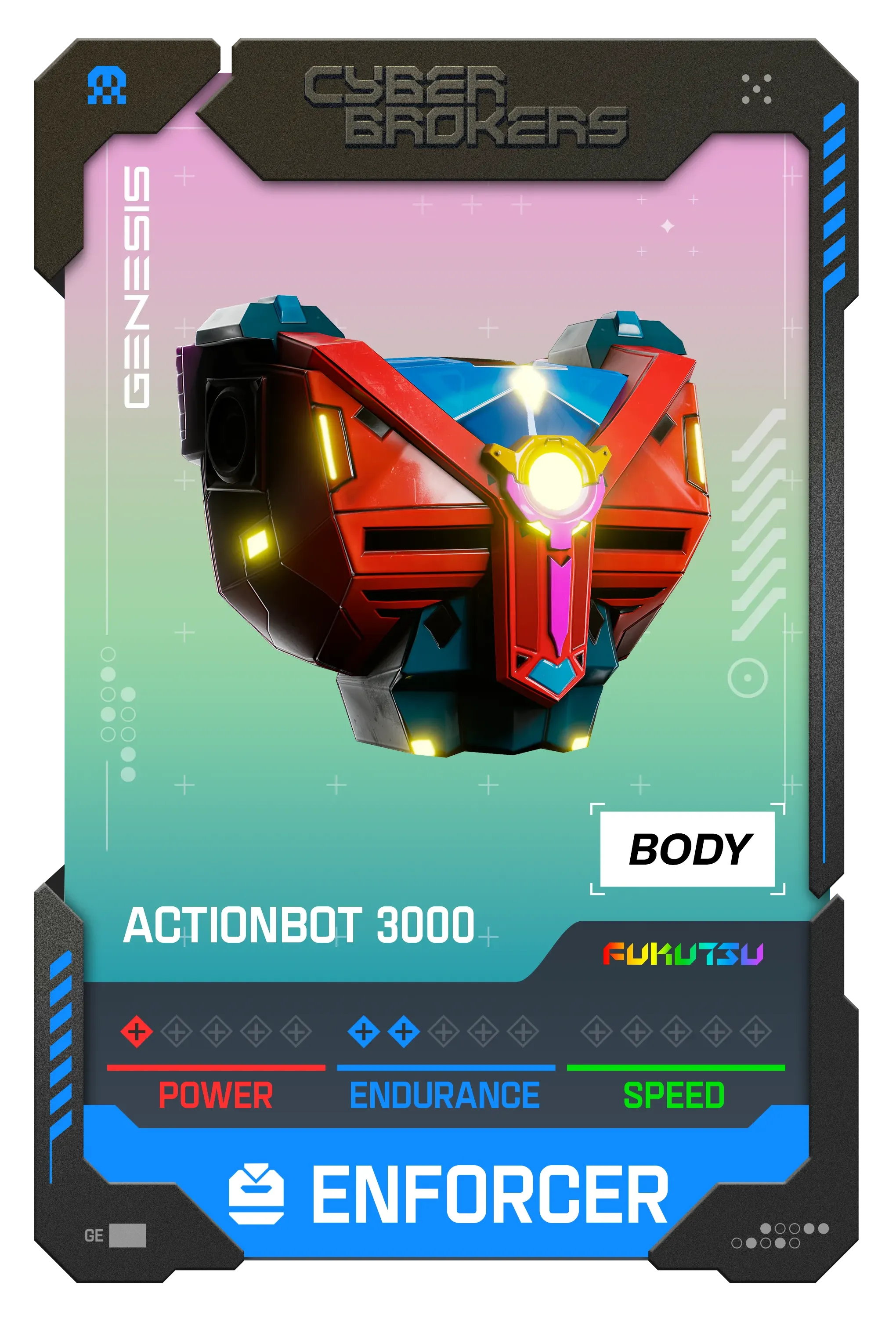 Action Bot 3000 Enforcer Body 