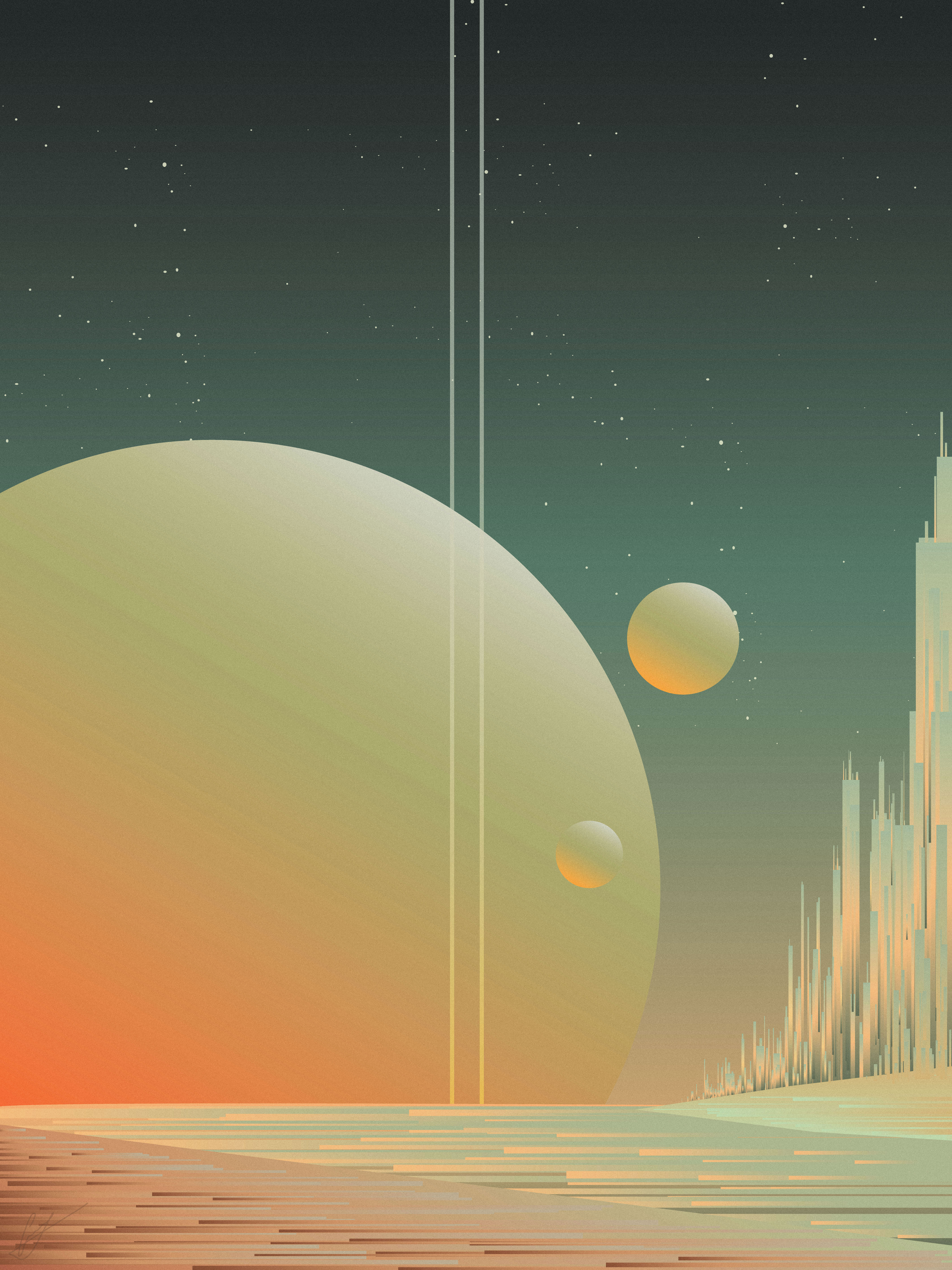 Interplantery Beaches