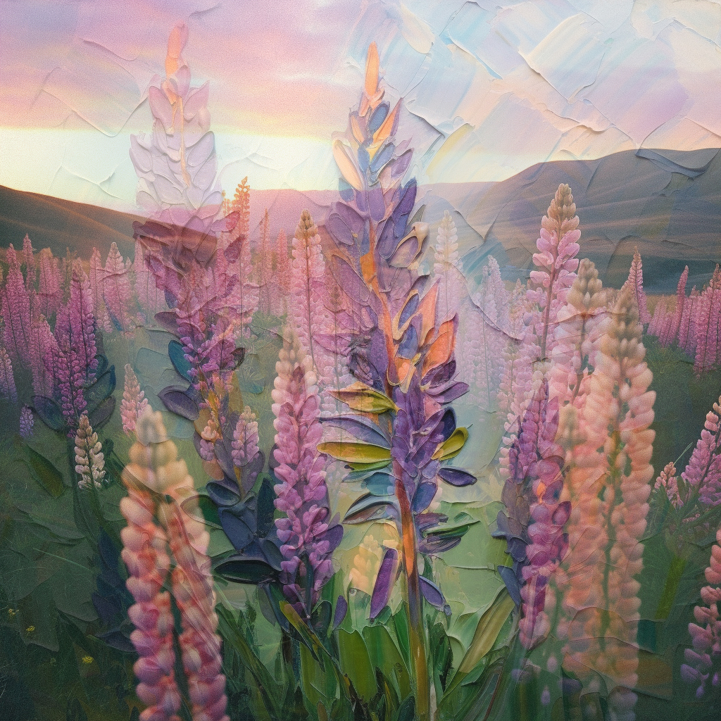 Impasto Lupine Collab #4