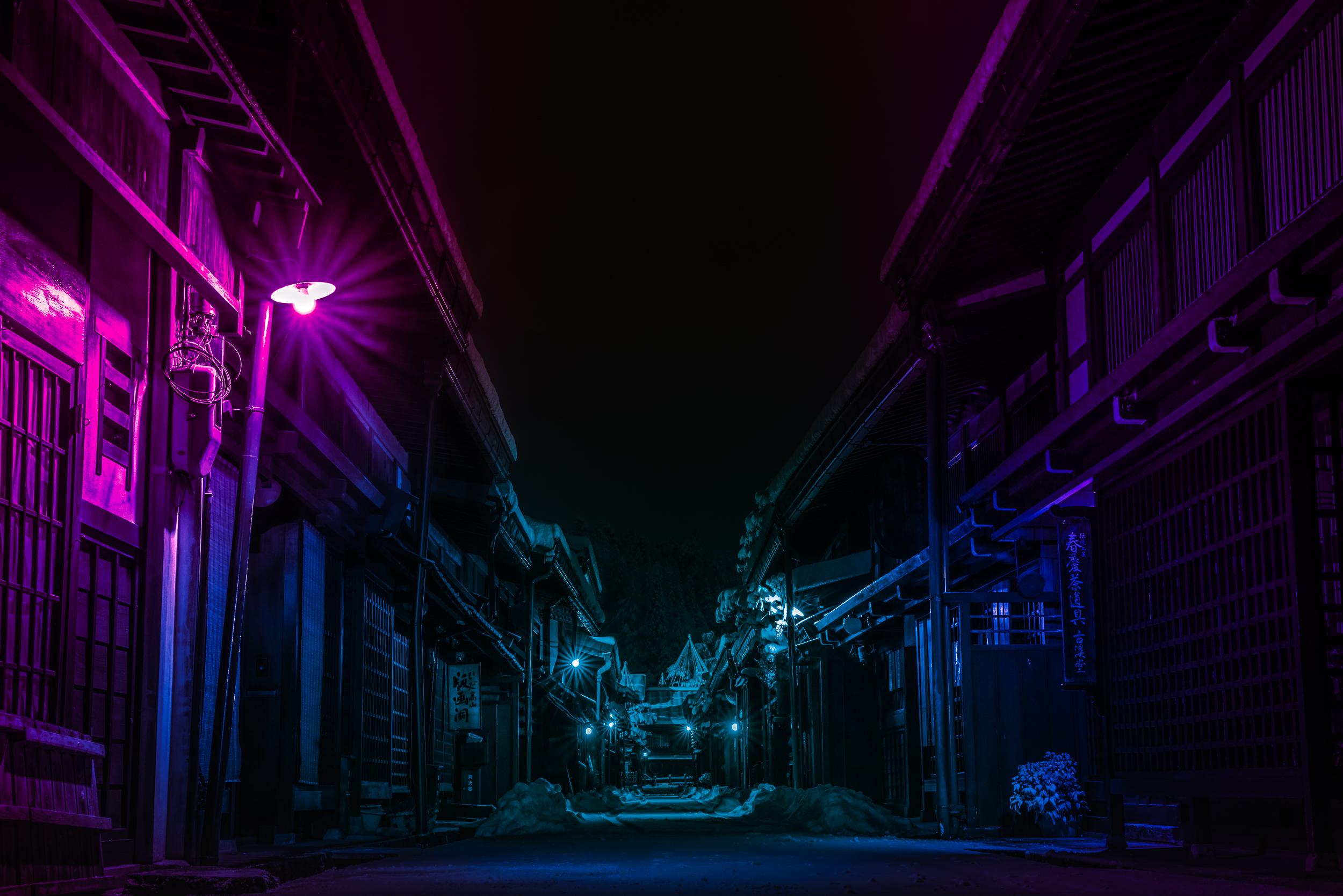 The Faint Lights of Winter