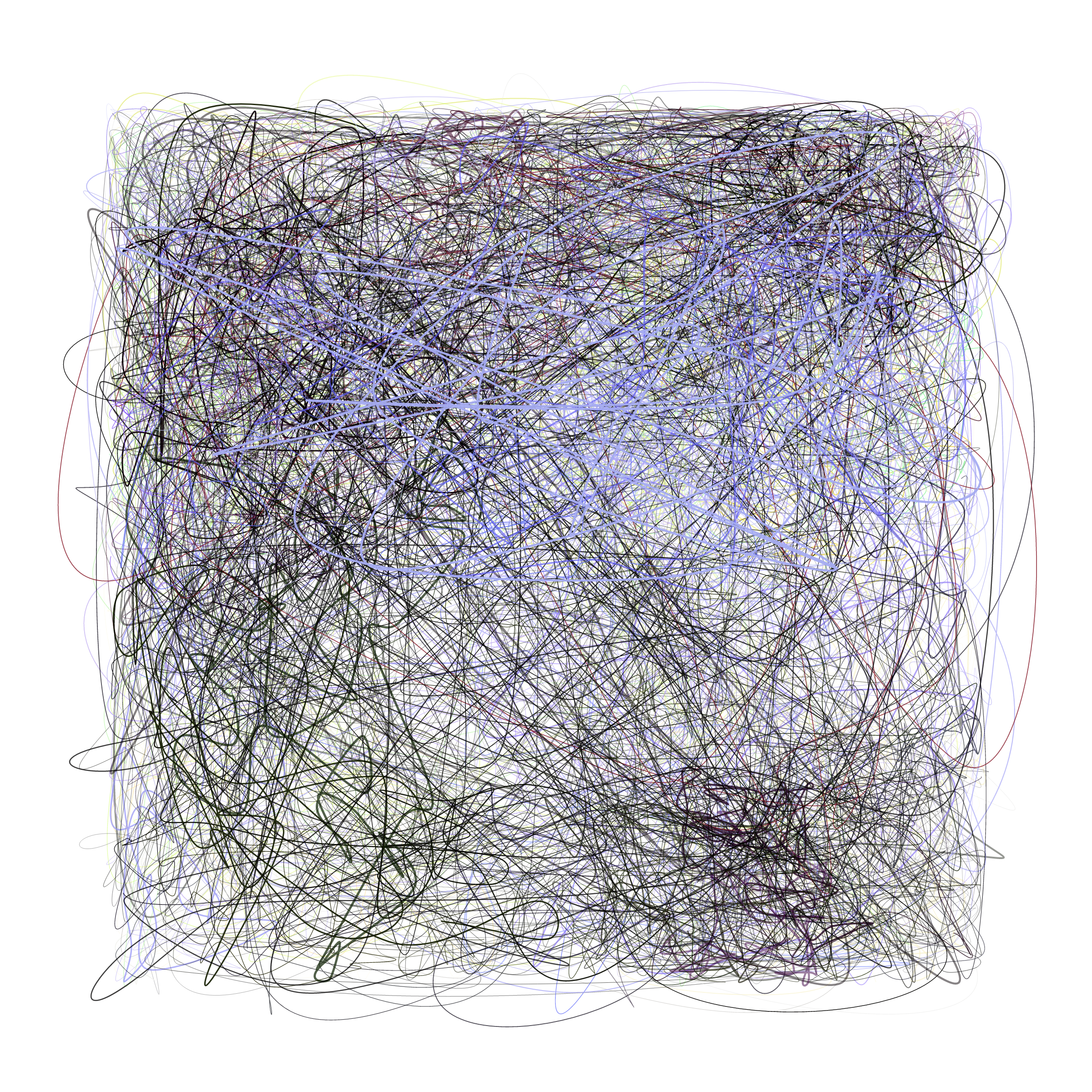 Scribbled Boundaries #631