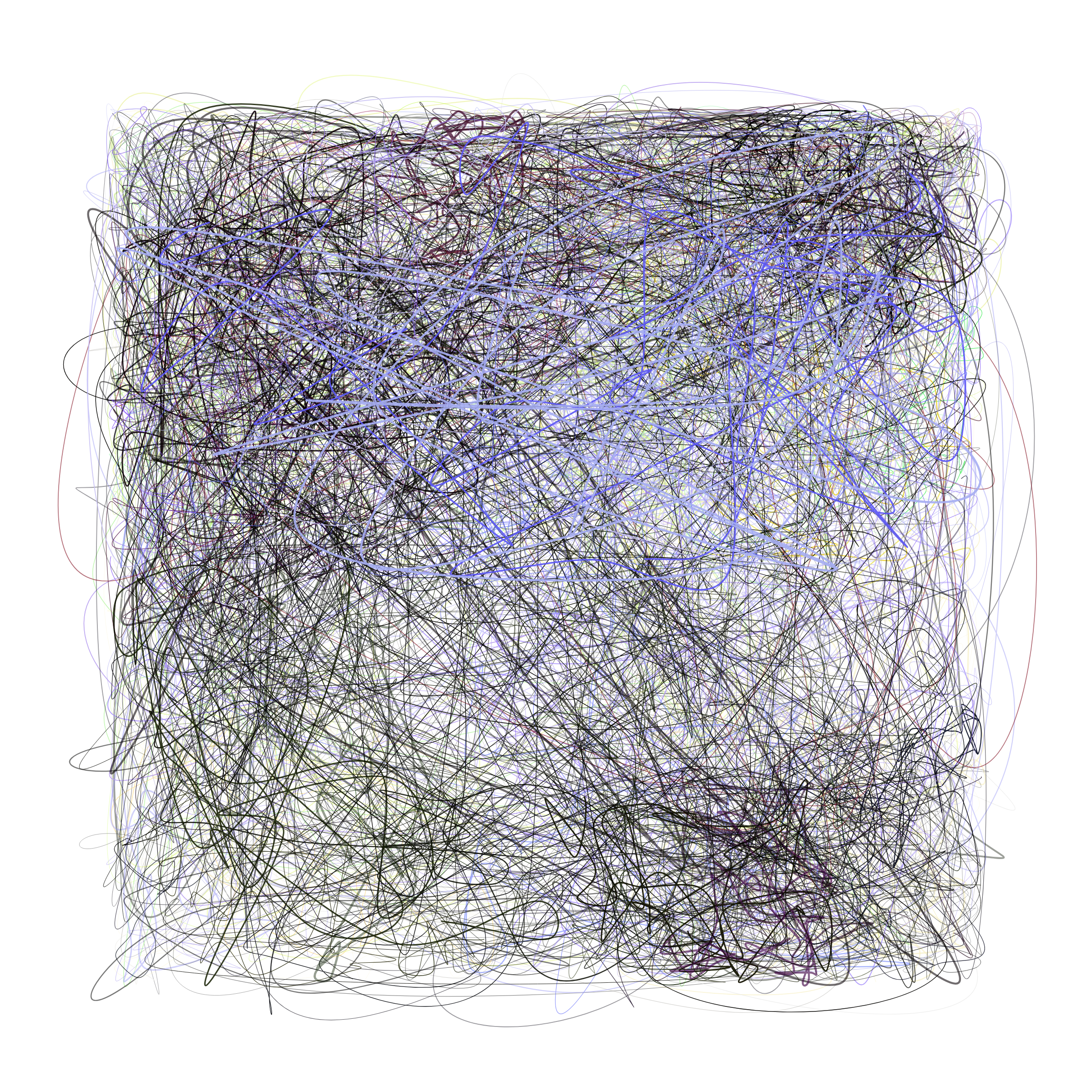 Scribbled Boundaries #631