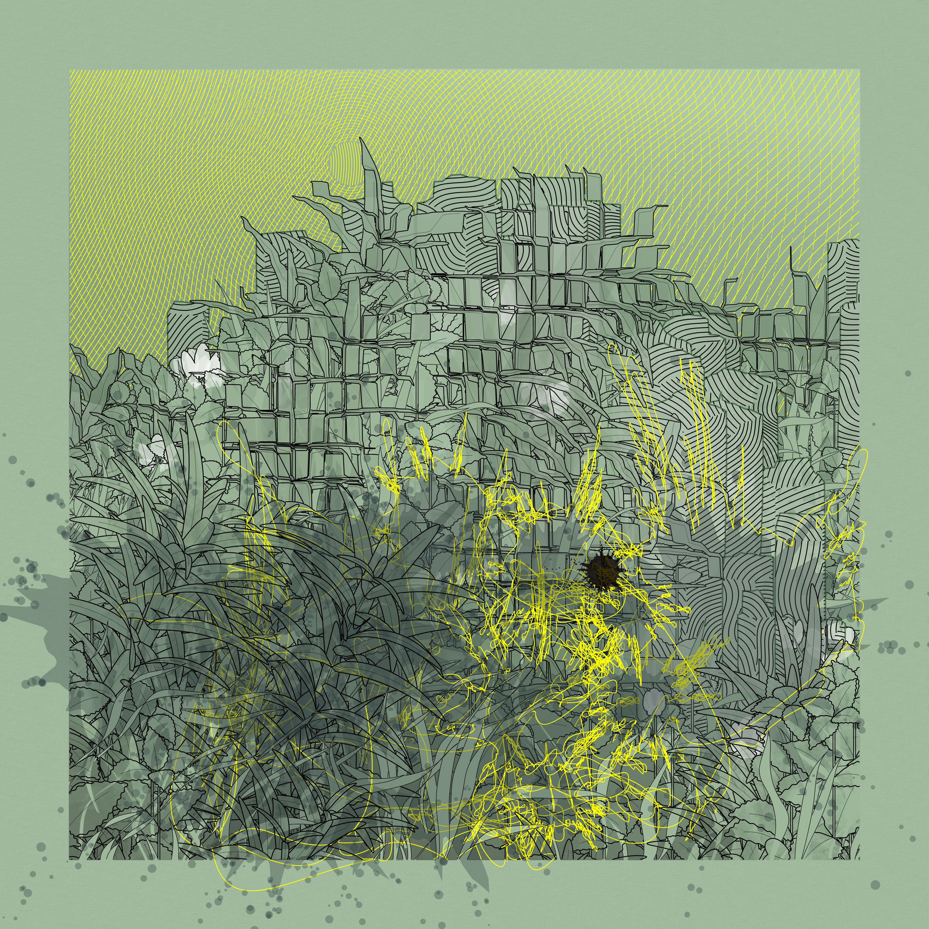 Landscape with Carbon Capture #10257