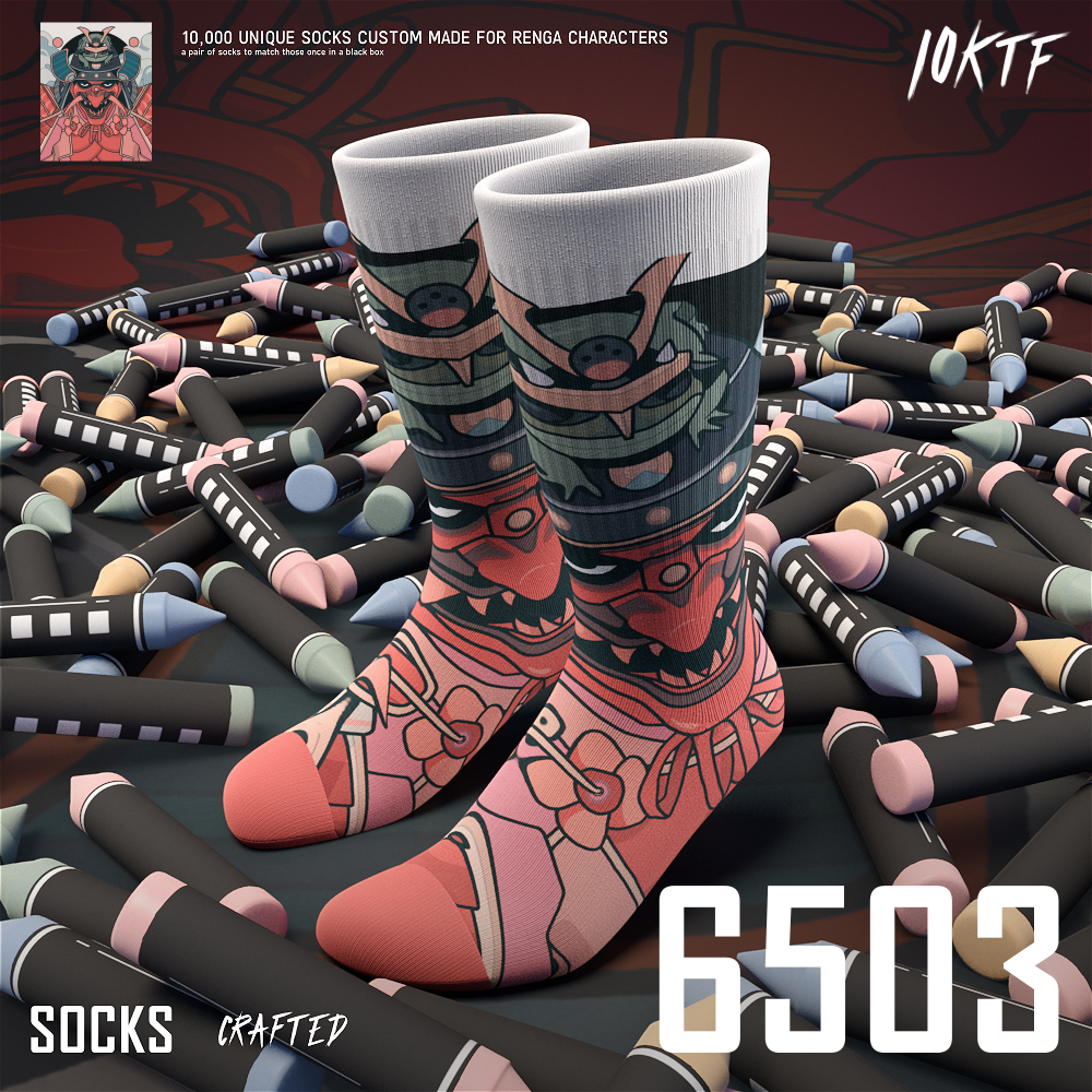 RENGA Crew Socks #6503