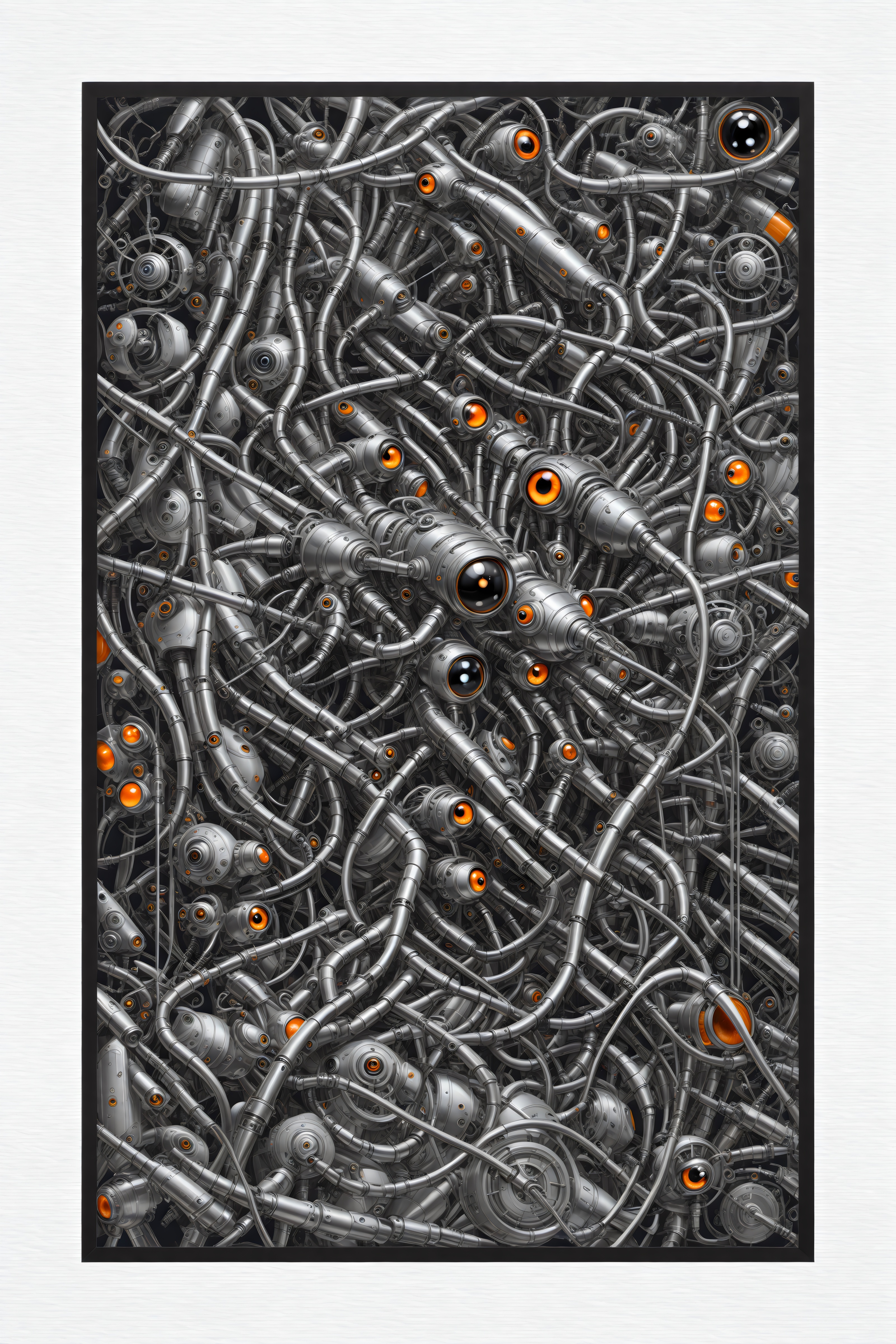 UBK #69 Orange Insects