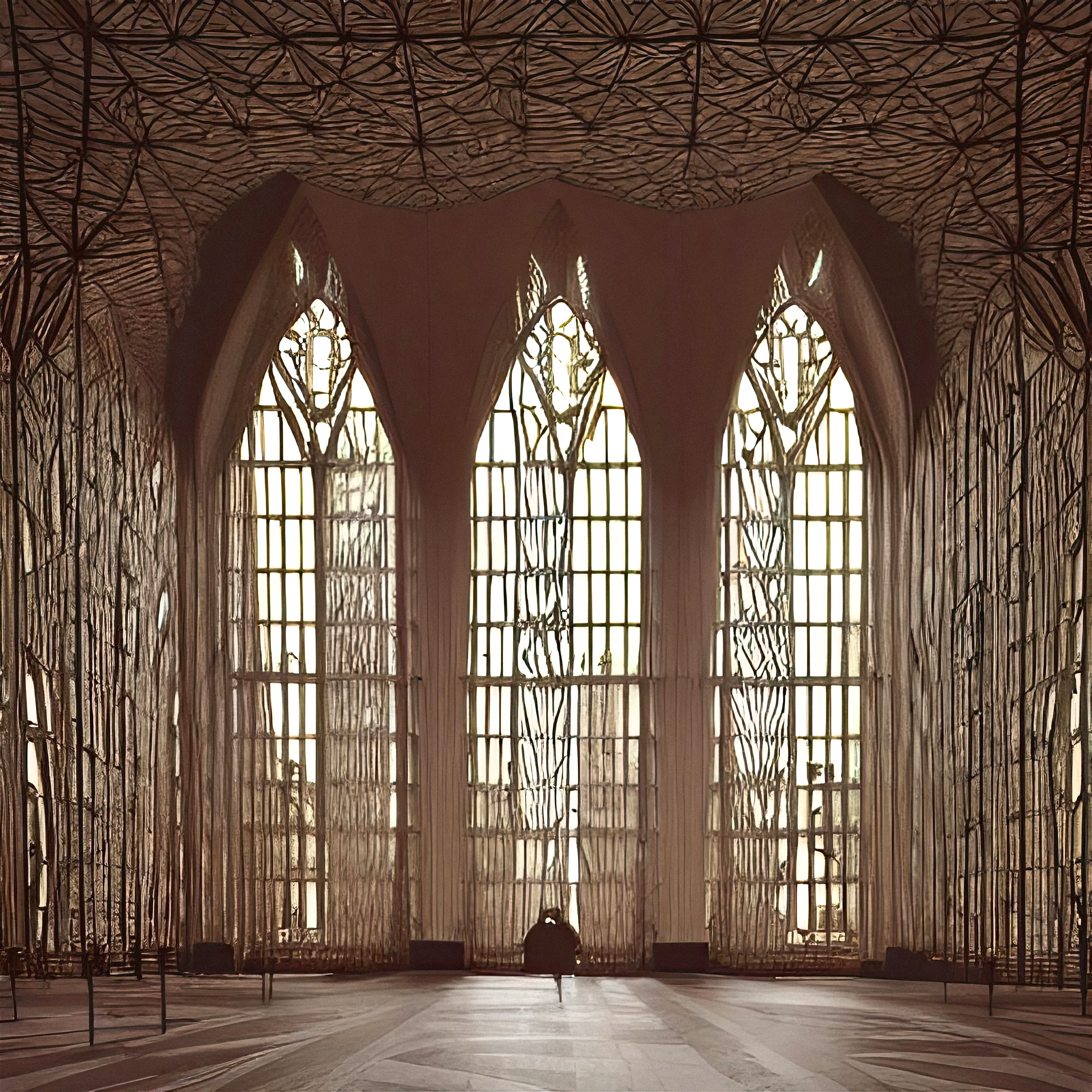 Silk Stained Glass #15