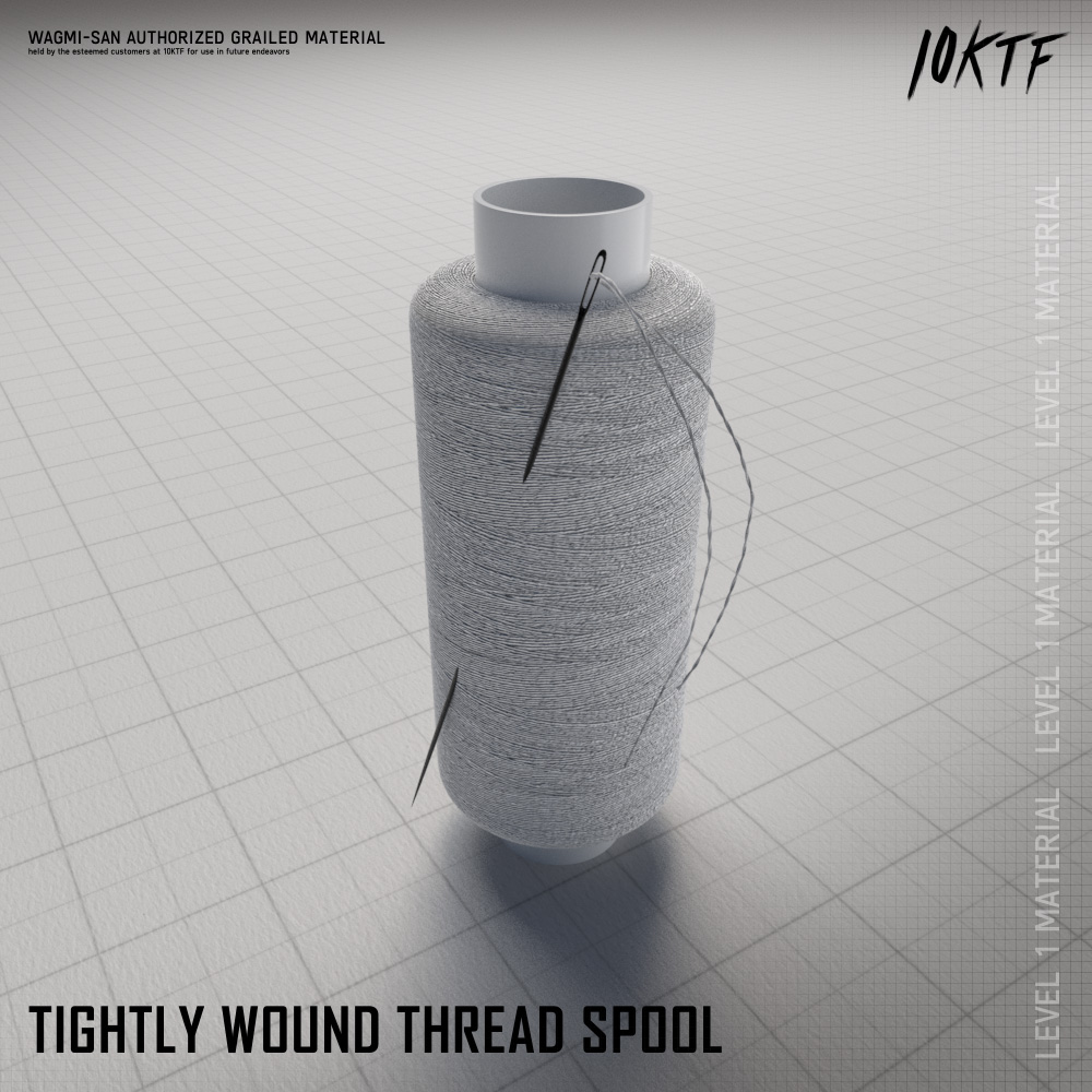 Tightly Wound Thread Spool