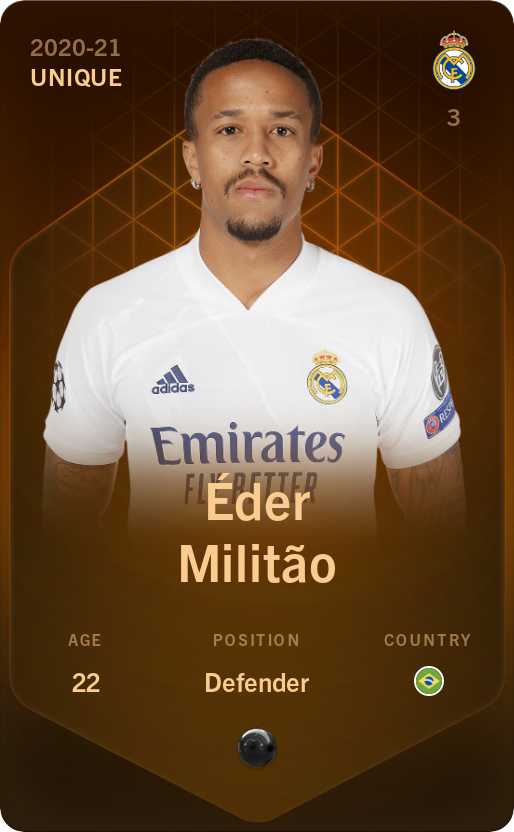 Éder Militão 2020-21 • Unique