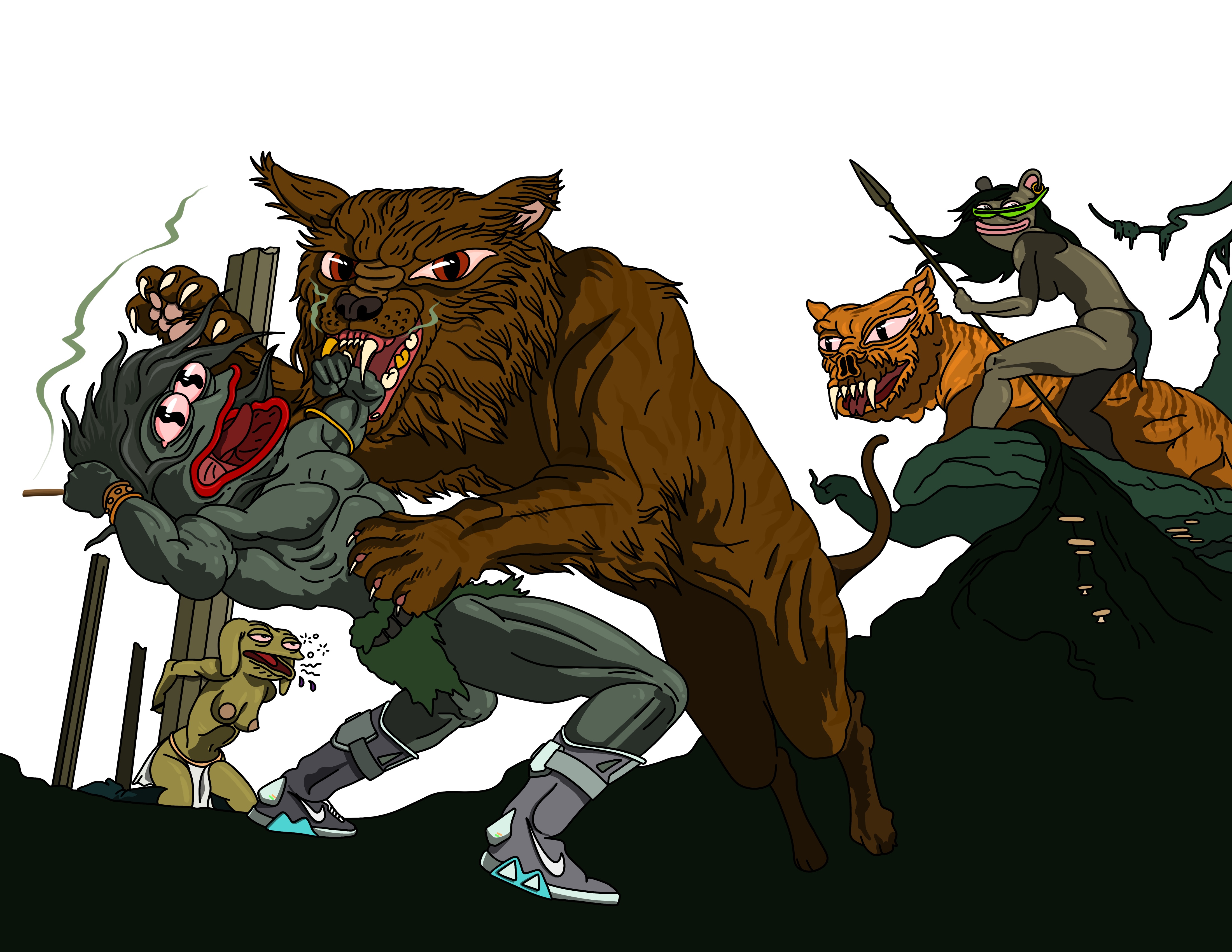 Savage Sword of Pepe V: Ad Iter in Periculo #18/100